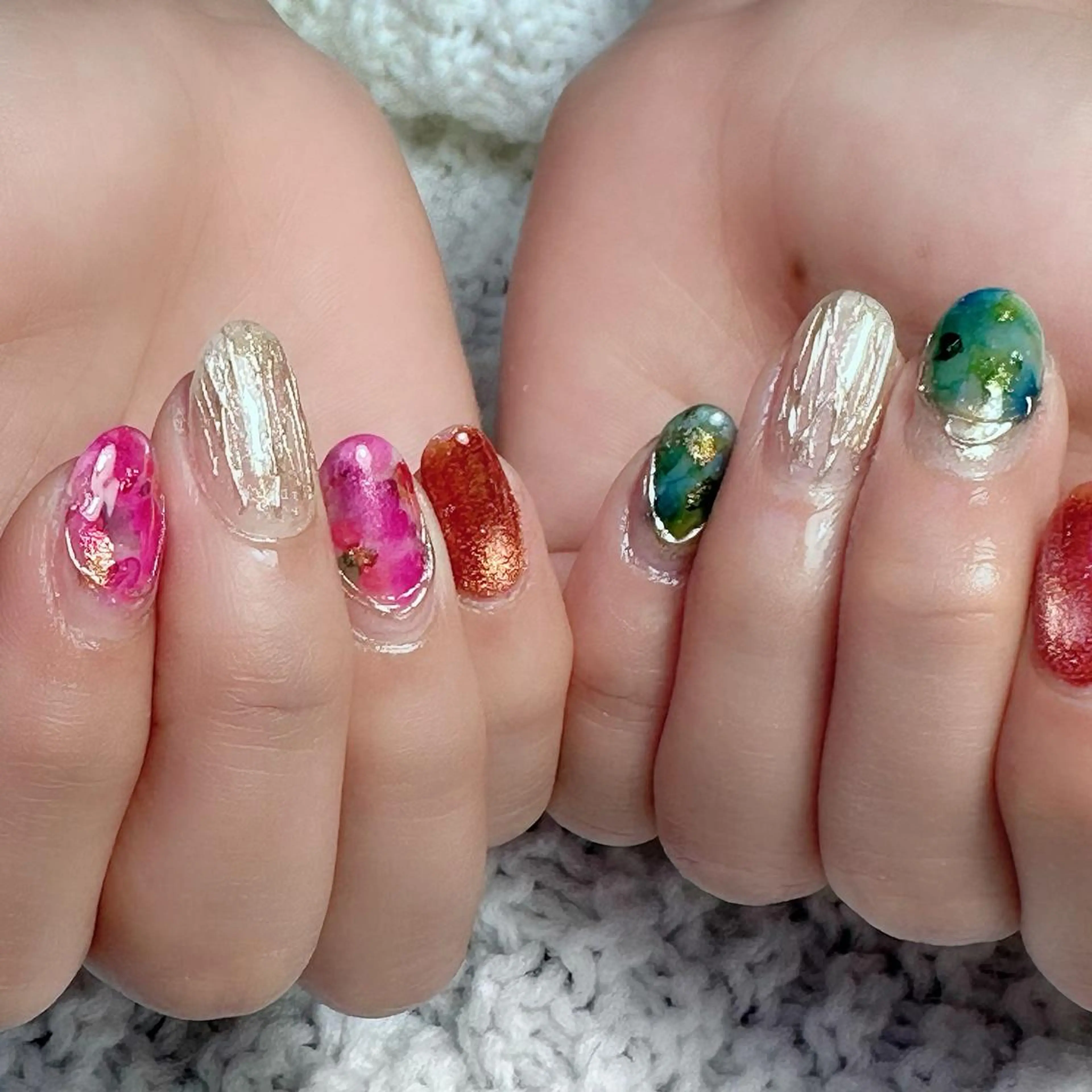 ネイル 新山 聖のネイルデザイン