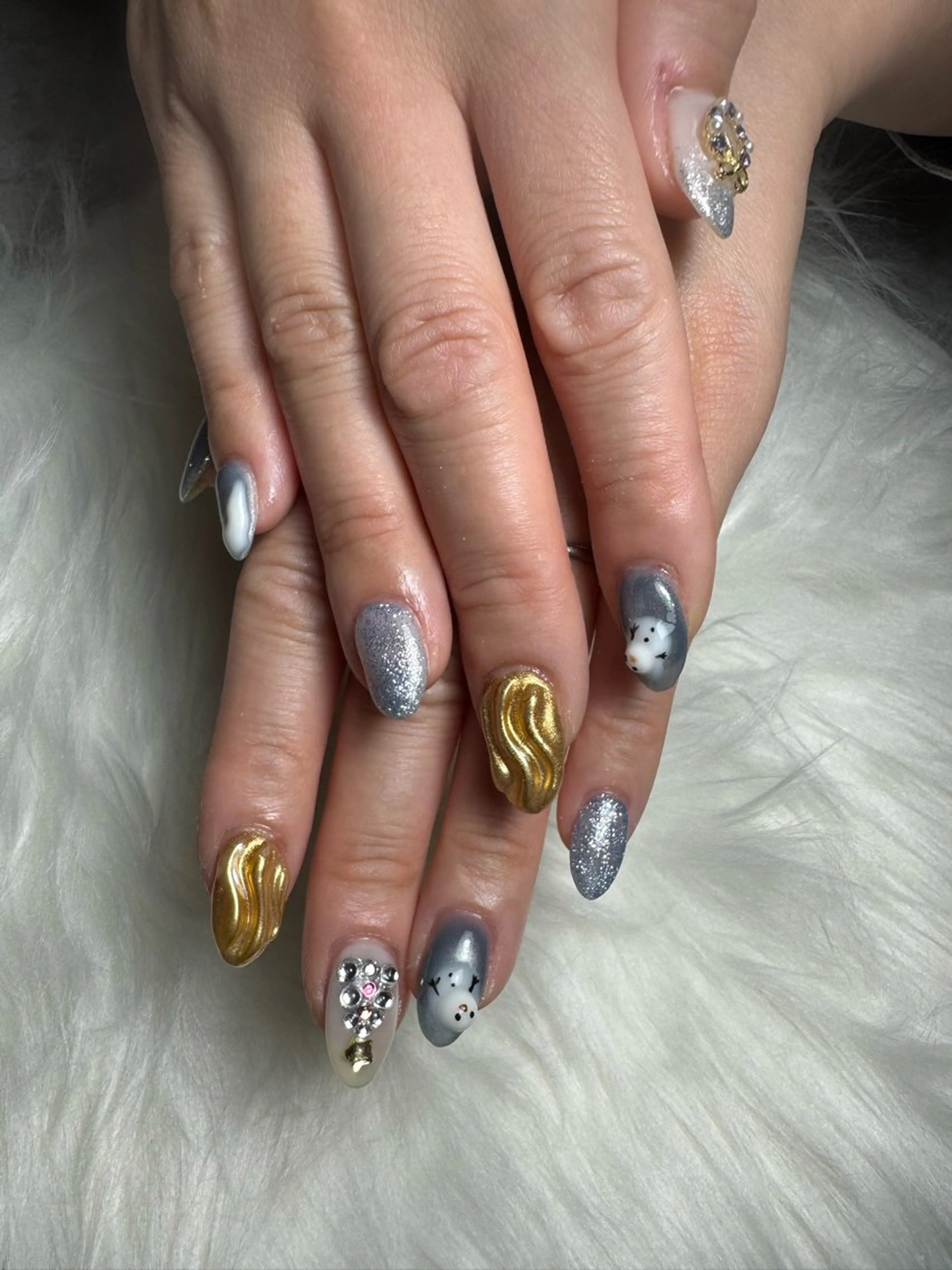 【HAND】　オフ有無　◎おまかせデザインfull ￥8030→￥7480の写真