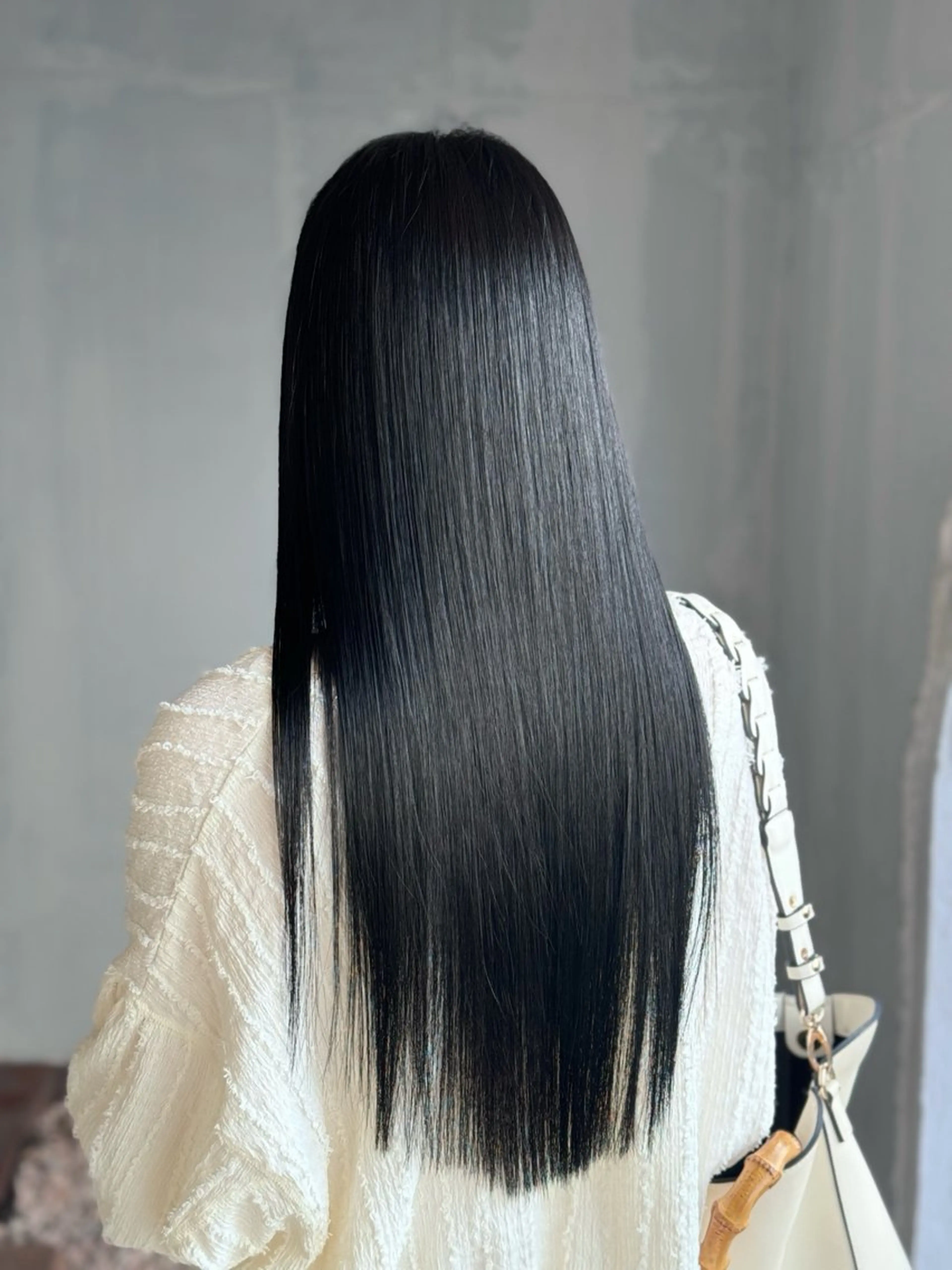 ロング カット 縮毛矯正 ウルフ/レイヤー /髪質改善 ナユタのヘアスタイル