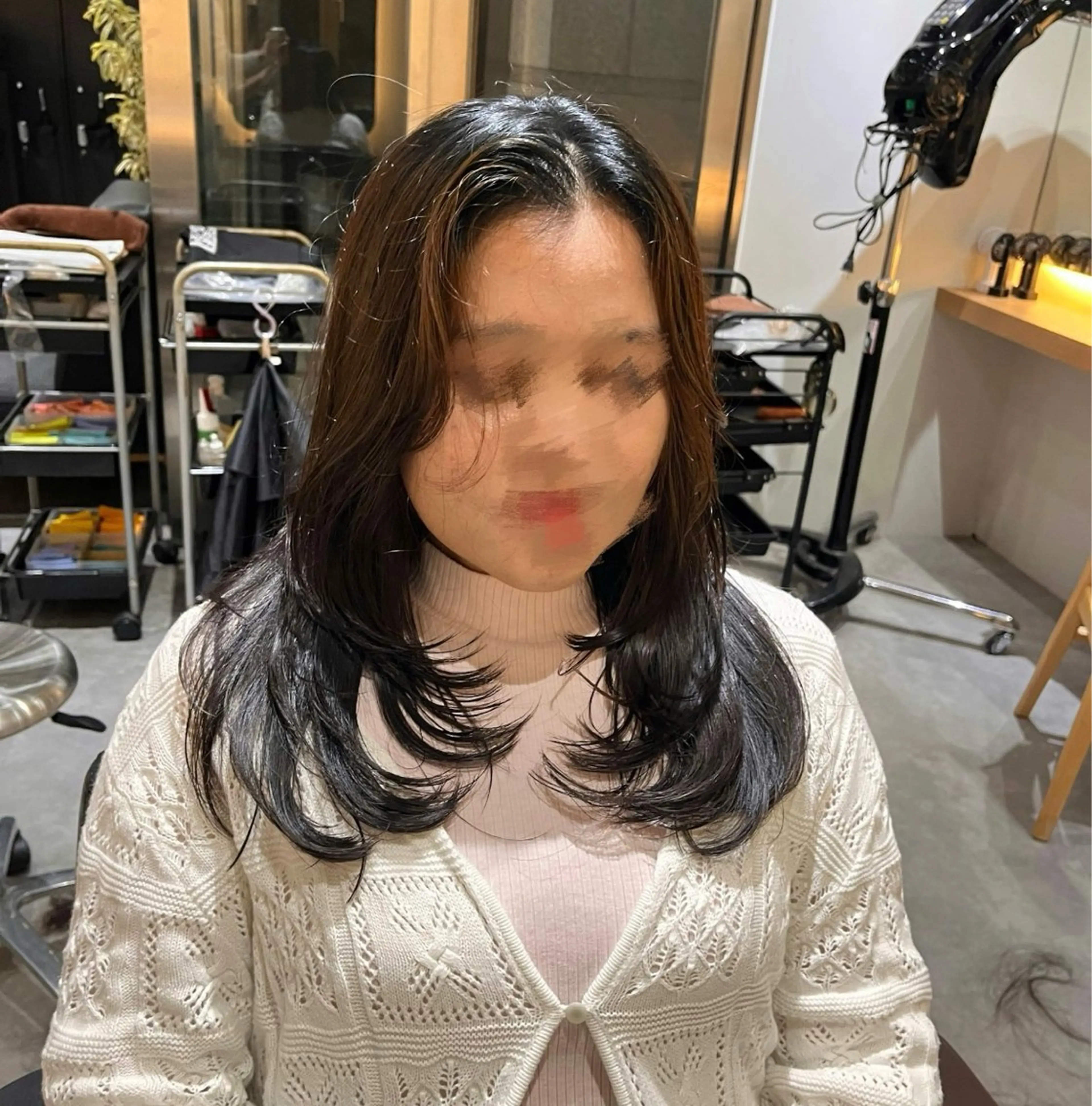 ロング ロングカット/ うる艶カラー/ユイのヘアスタイル