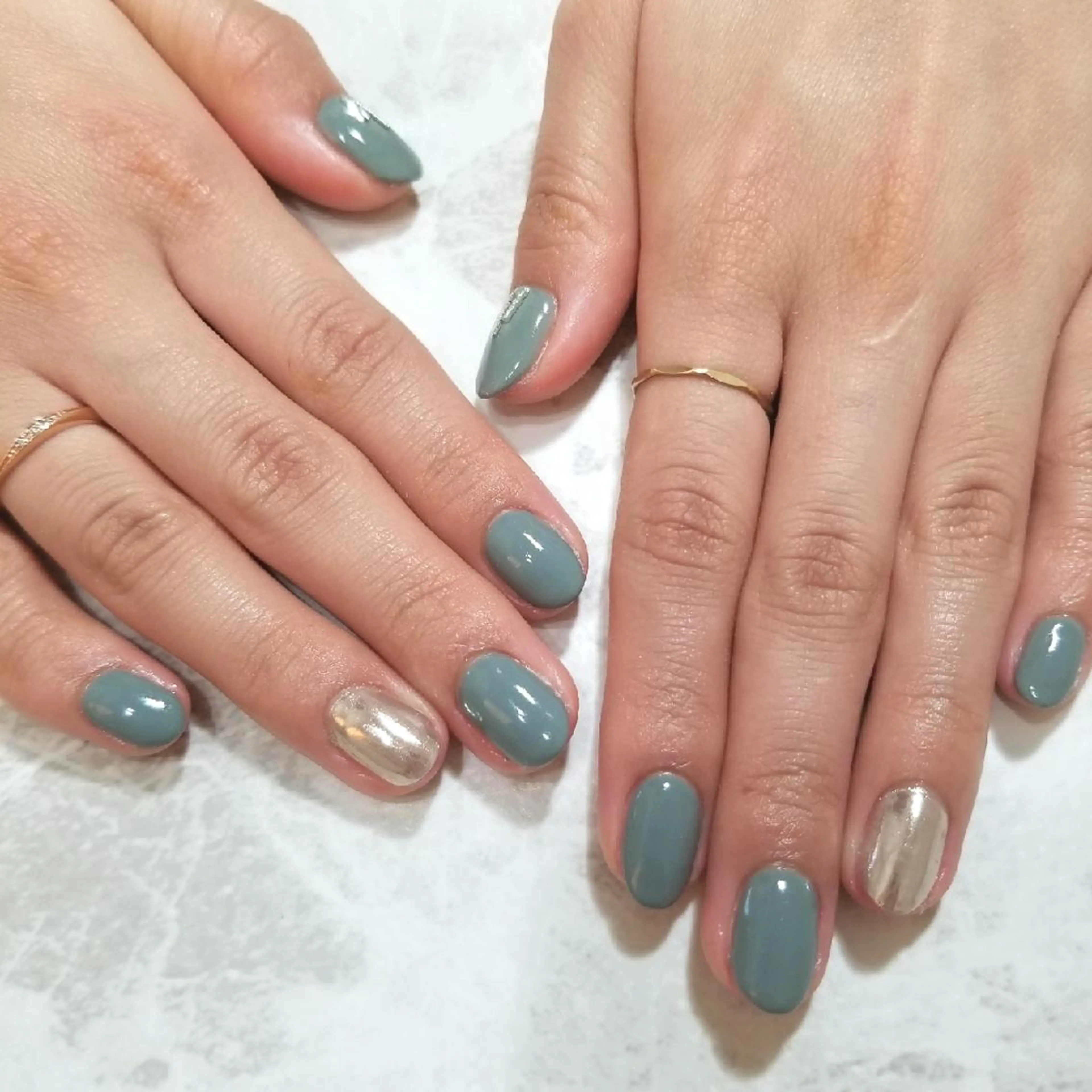 ネイル ハンドネイル nijiiro🌈 サトウのネイルデザイン