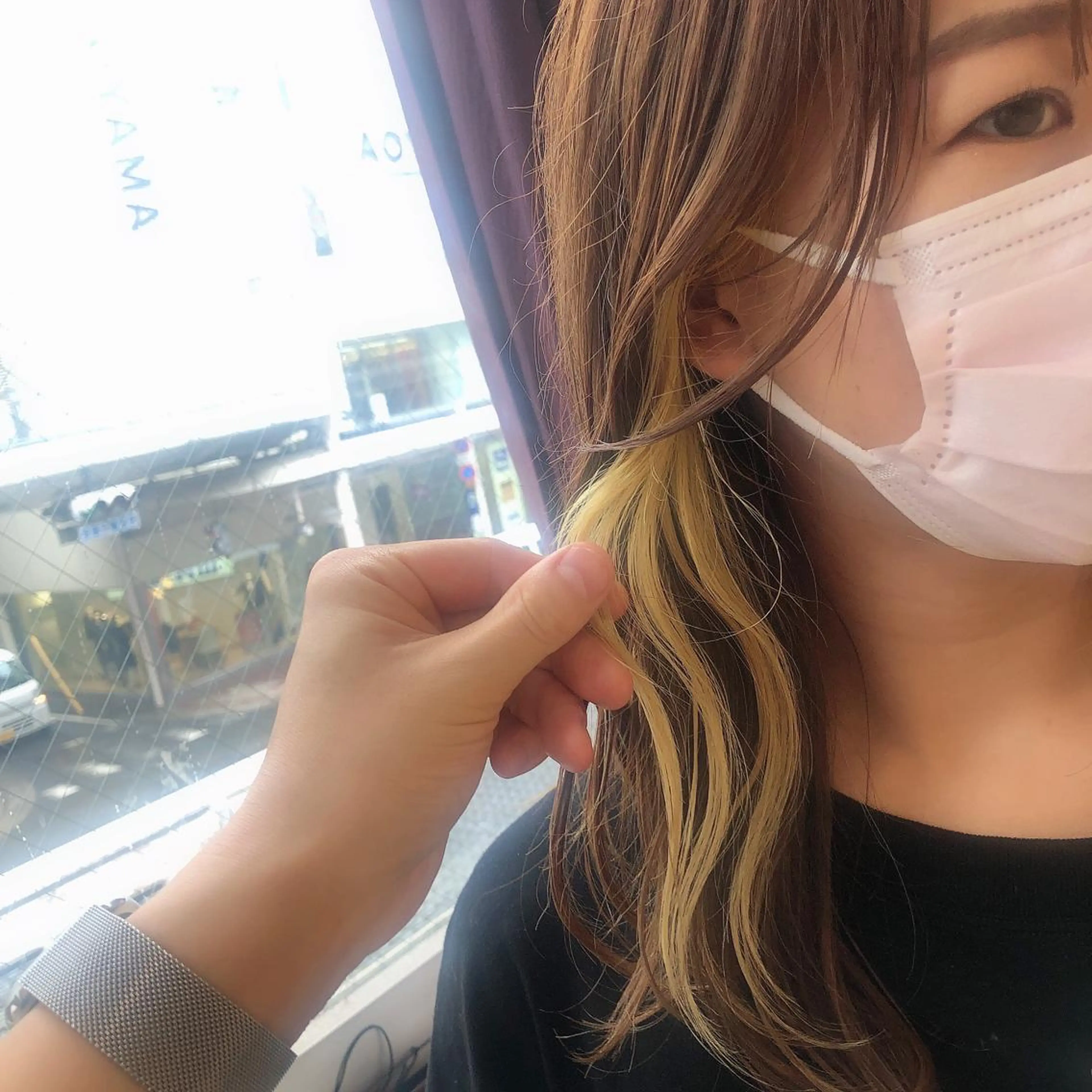 ロング カラー ショートショートボブ うるはのヘアスタイル