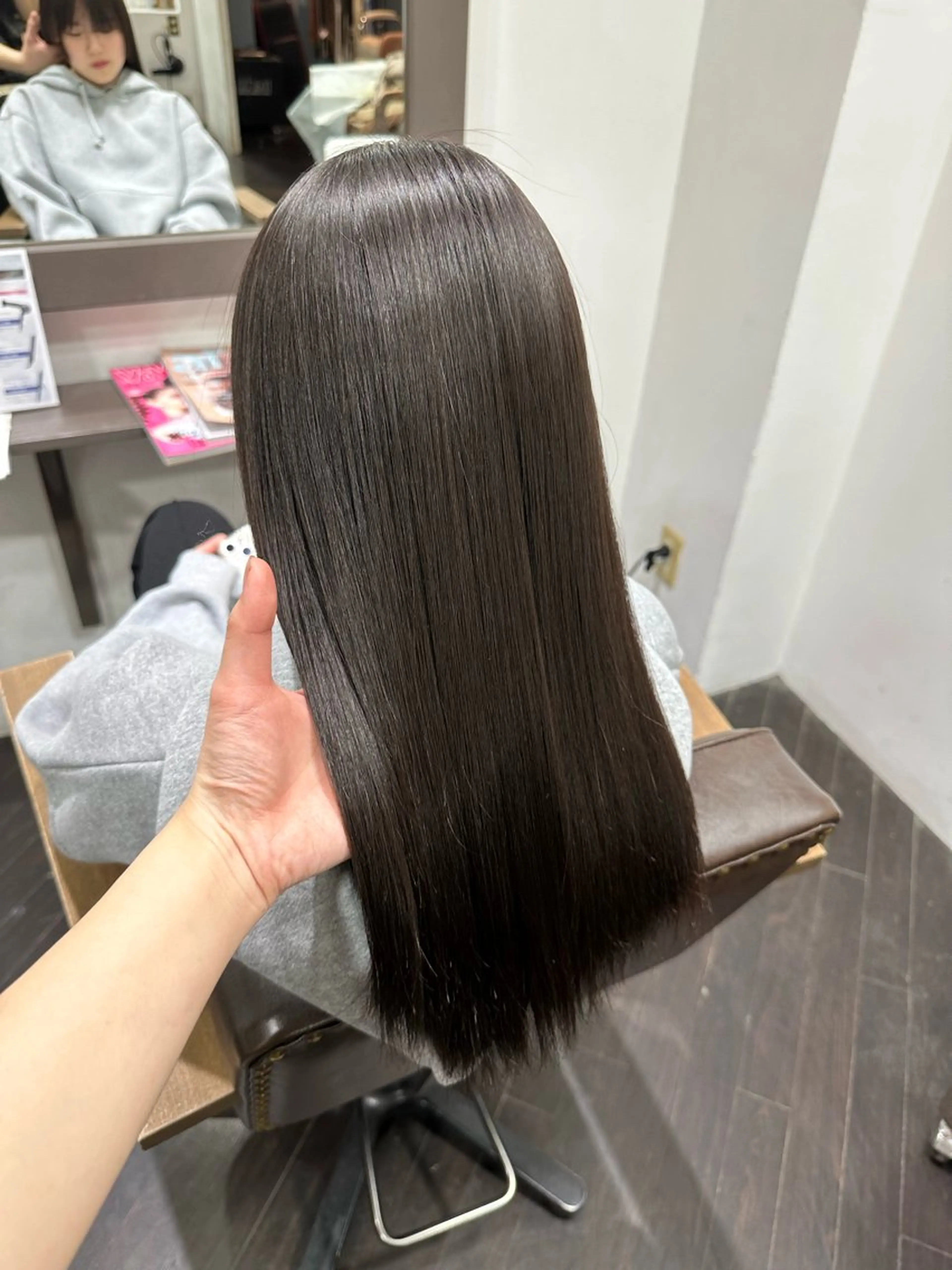 noa / 郡山ボブ ×透明感カラーのヘアスタイル