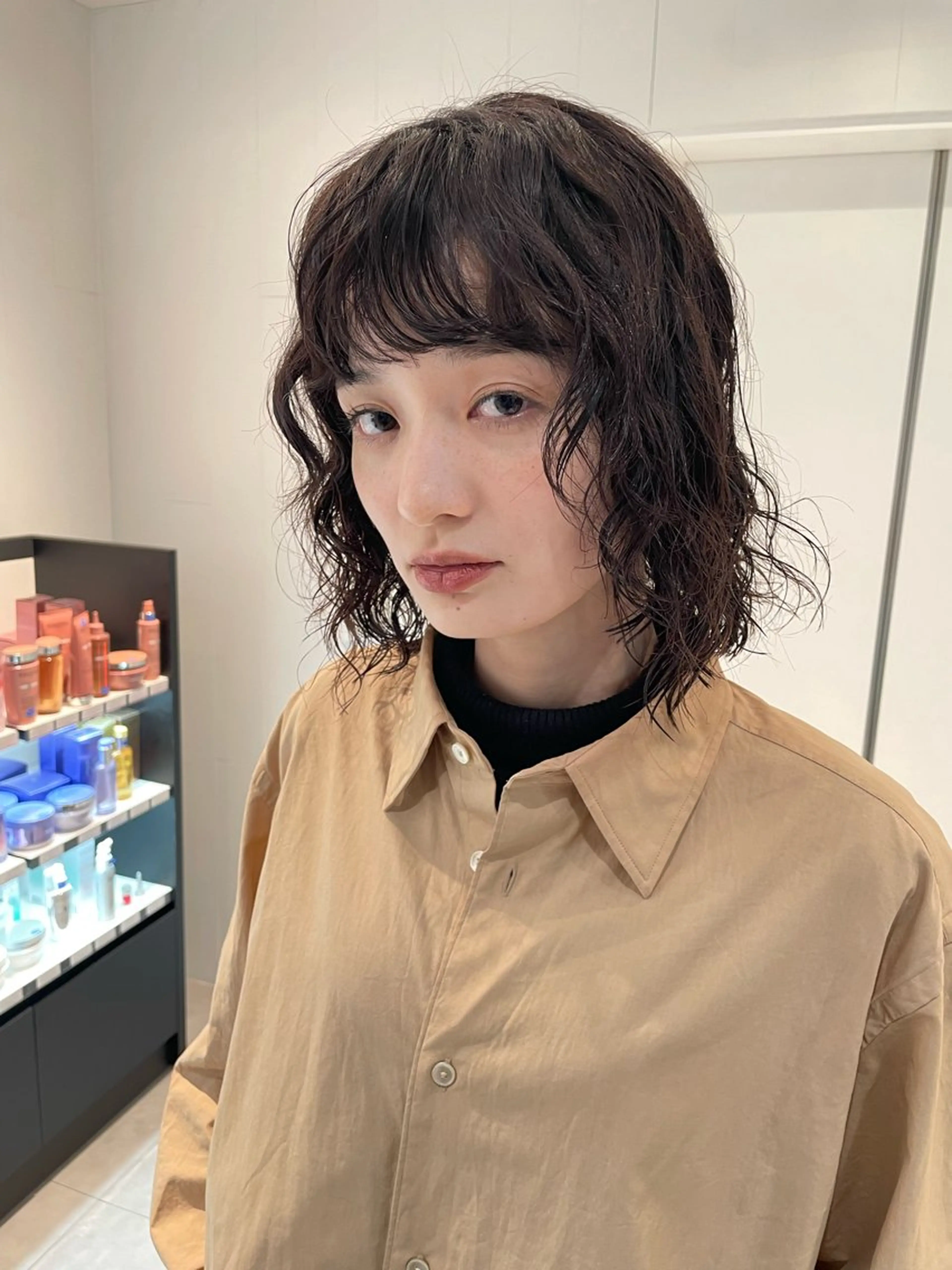 パーマ ボブ カット パーマ トリートメント パーマ/パーマ落とし 【Kouta】のヘアスタイル