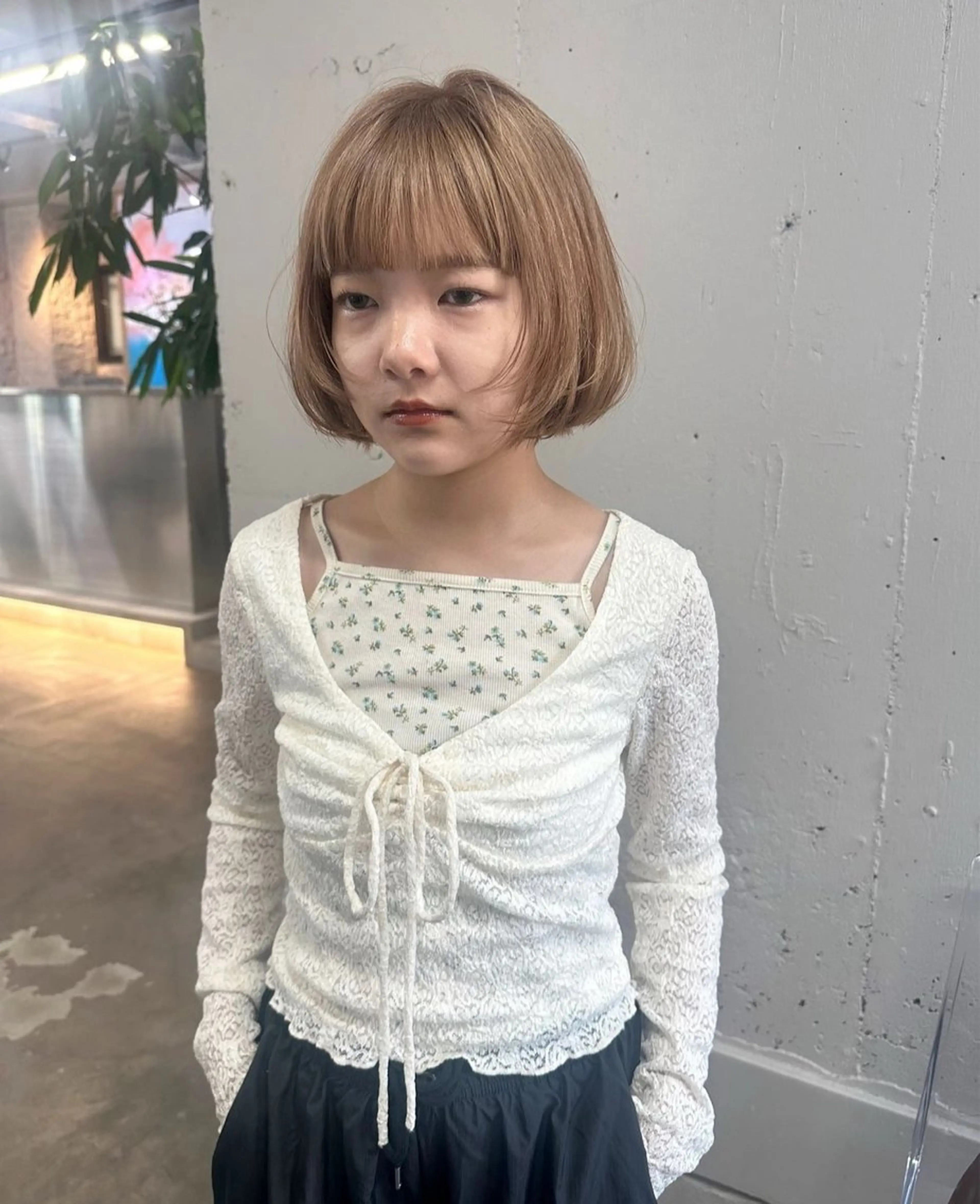 ショート ハッシュカット🎀 レイヤーカットのヘアスタイル