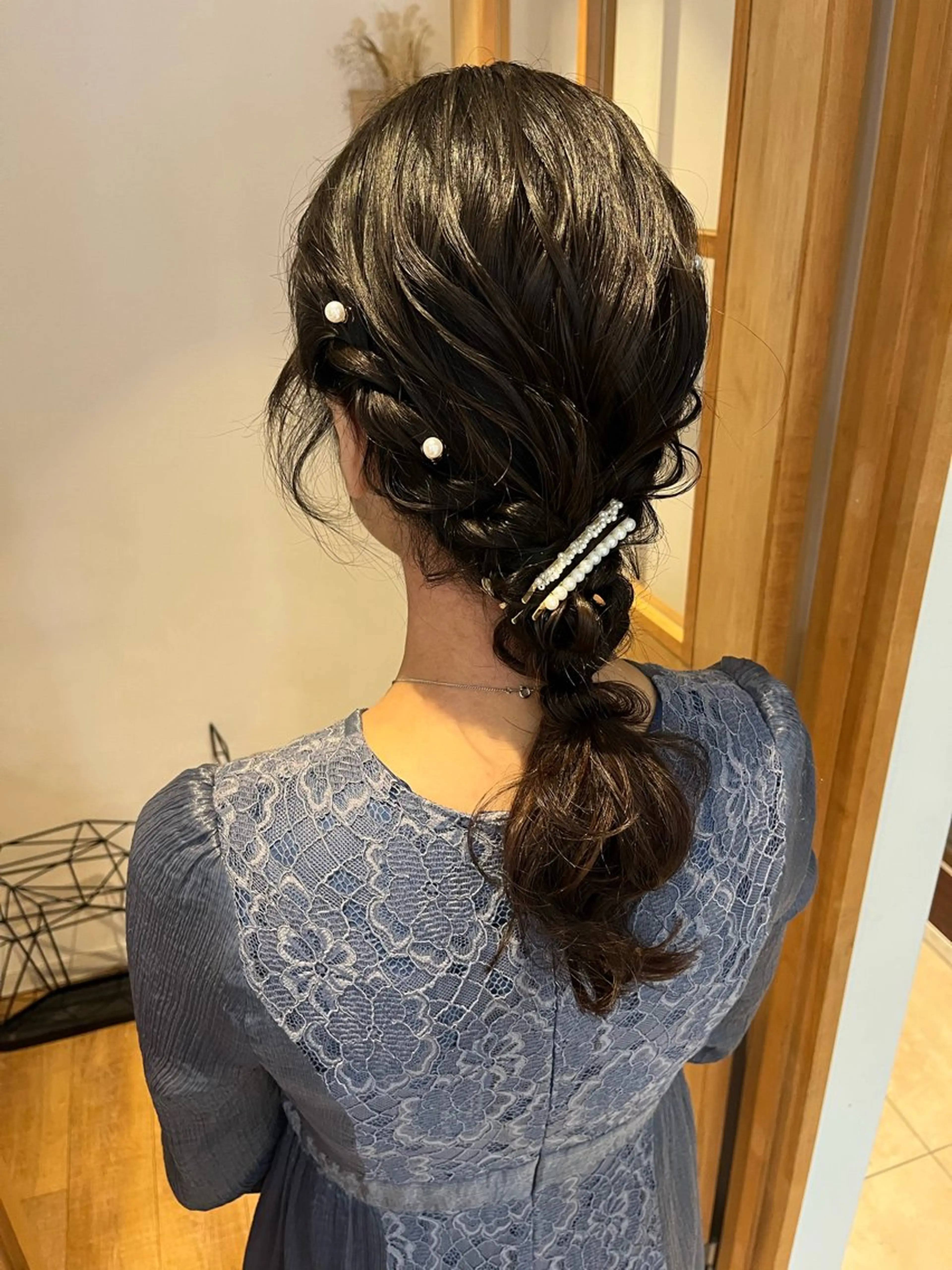 ミディアム ヘアセット 奥山 沙季(大井町)のヘアスタイル