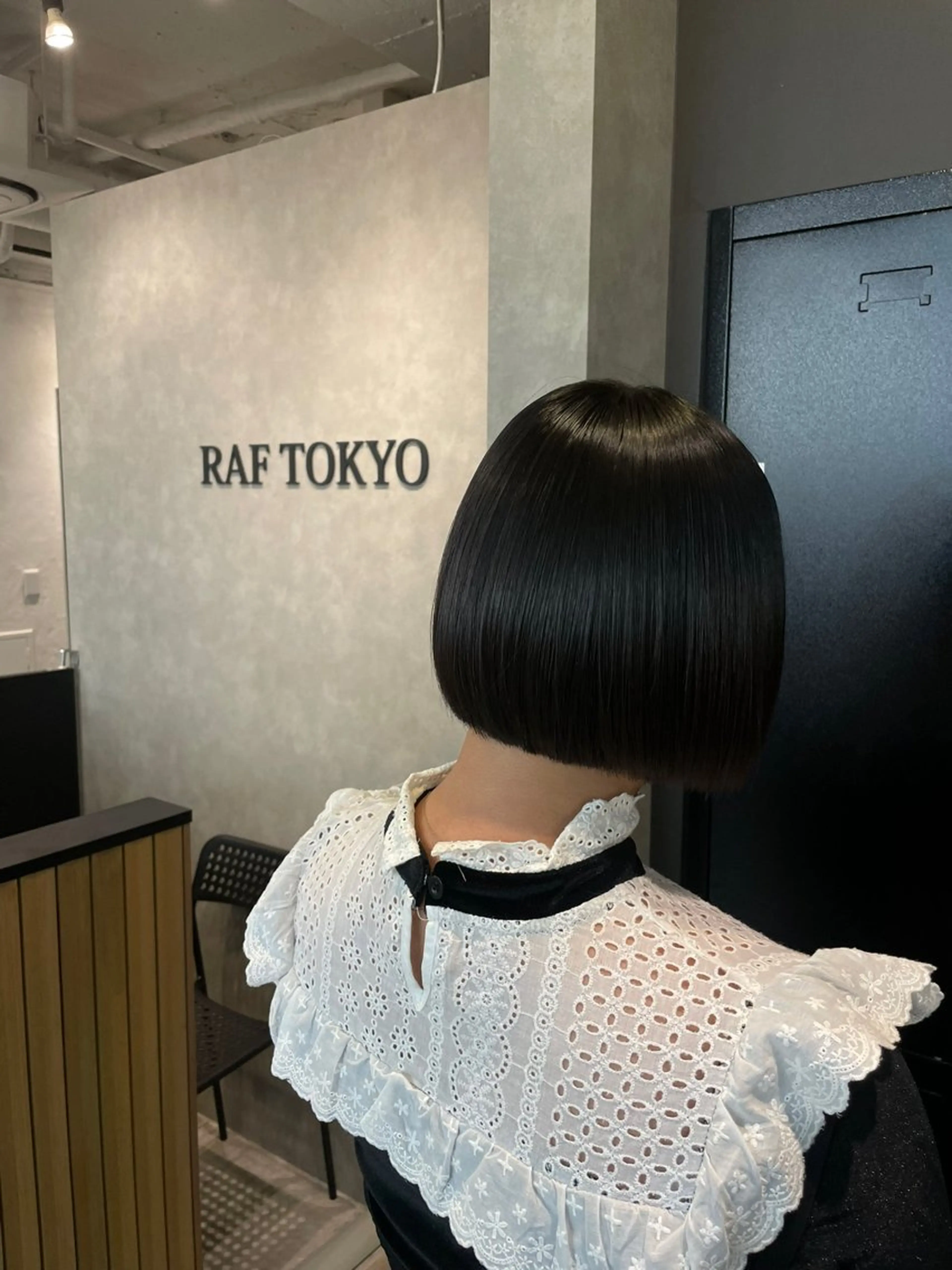 ショート ボブ 韓国風ヘア 小顔カット カット RAFTOKYO所属・✨美髪専門✨ワタナベ 髪質改善のヘアスタイル
