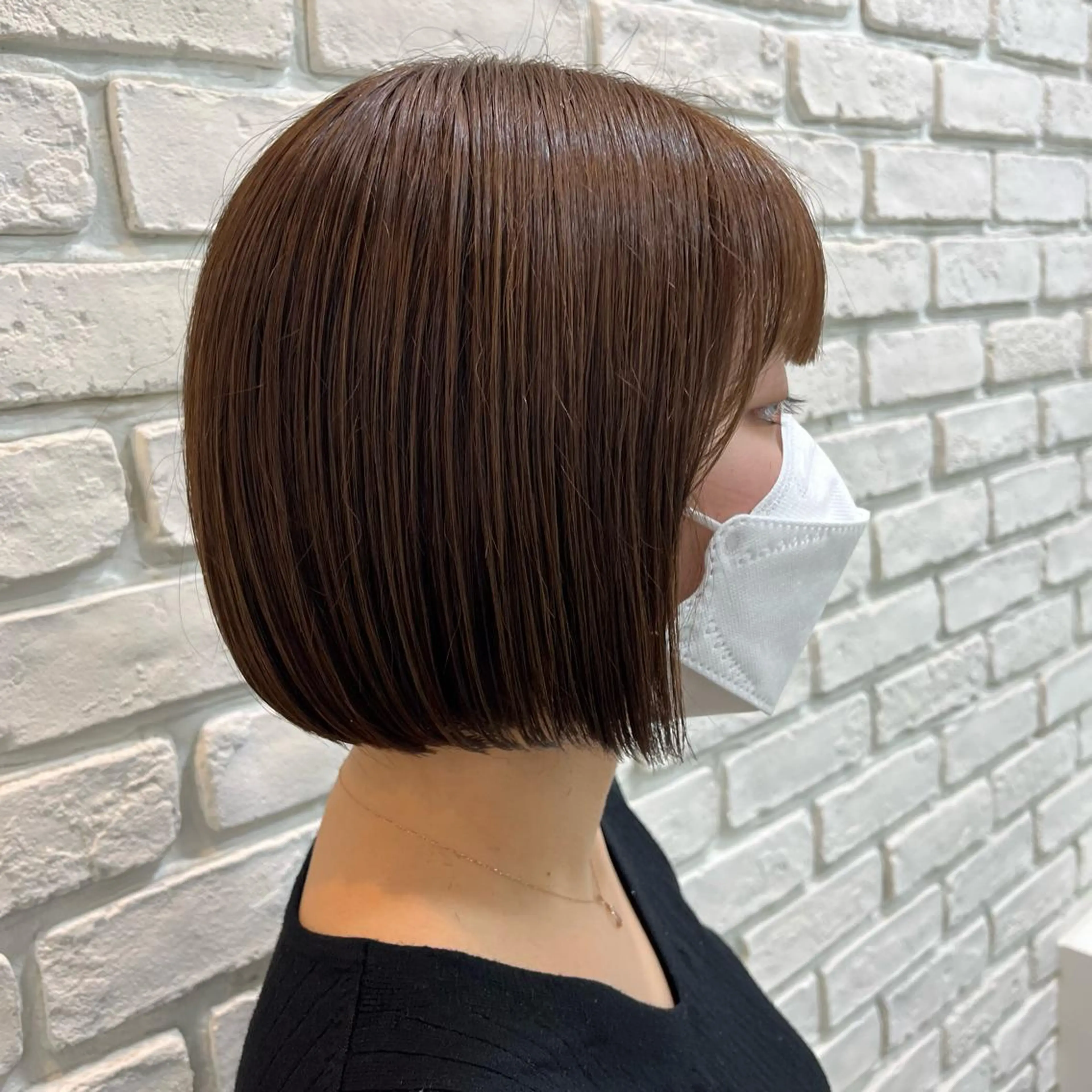 ショート カラー ベージュカラー ボブ SOYON 🤍CHIZU🤍.のヘアスタイル