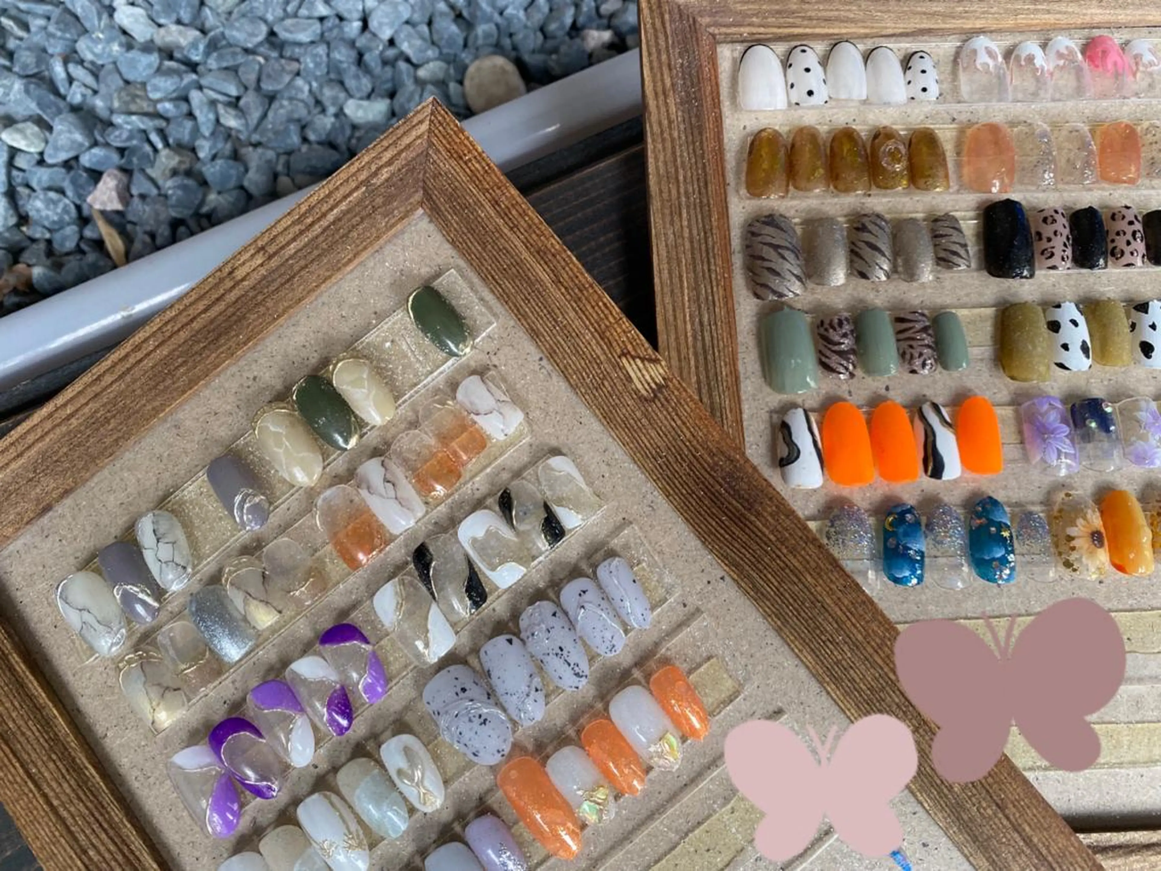 ネイル シンプルネイル IROHA Nail 矢掛萌子のネイルデザイン