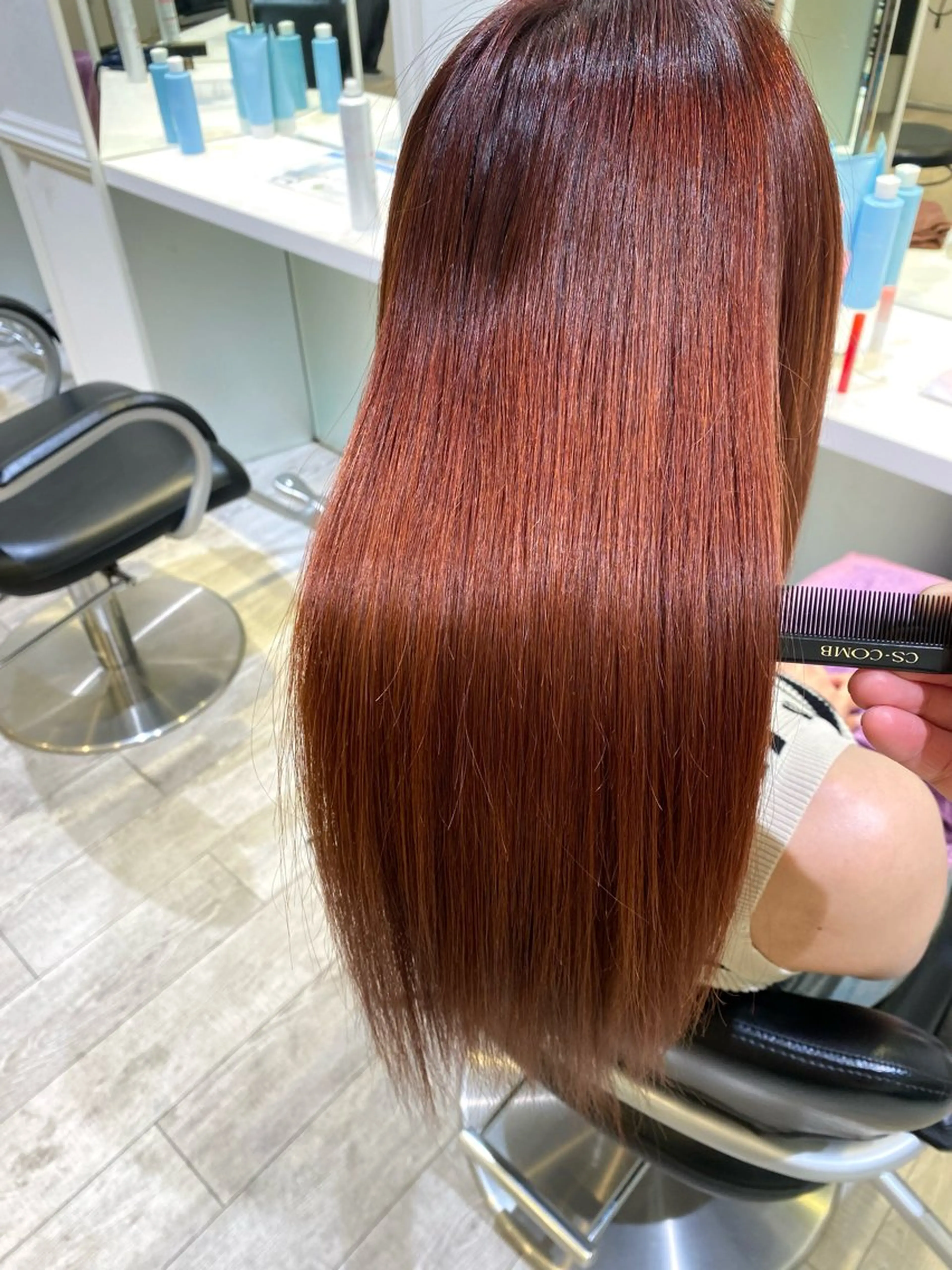 セミロング カット ヘアカラー 💎髪質改善/縮毛矯 正特化💎鈴木一寿のヘアスタイル