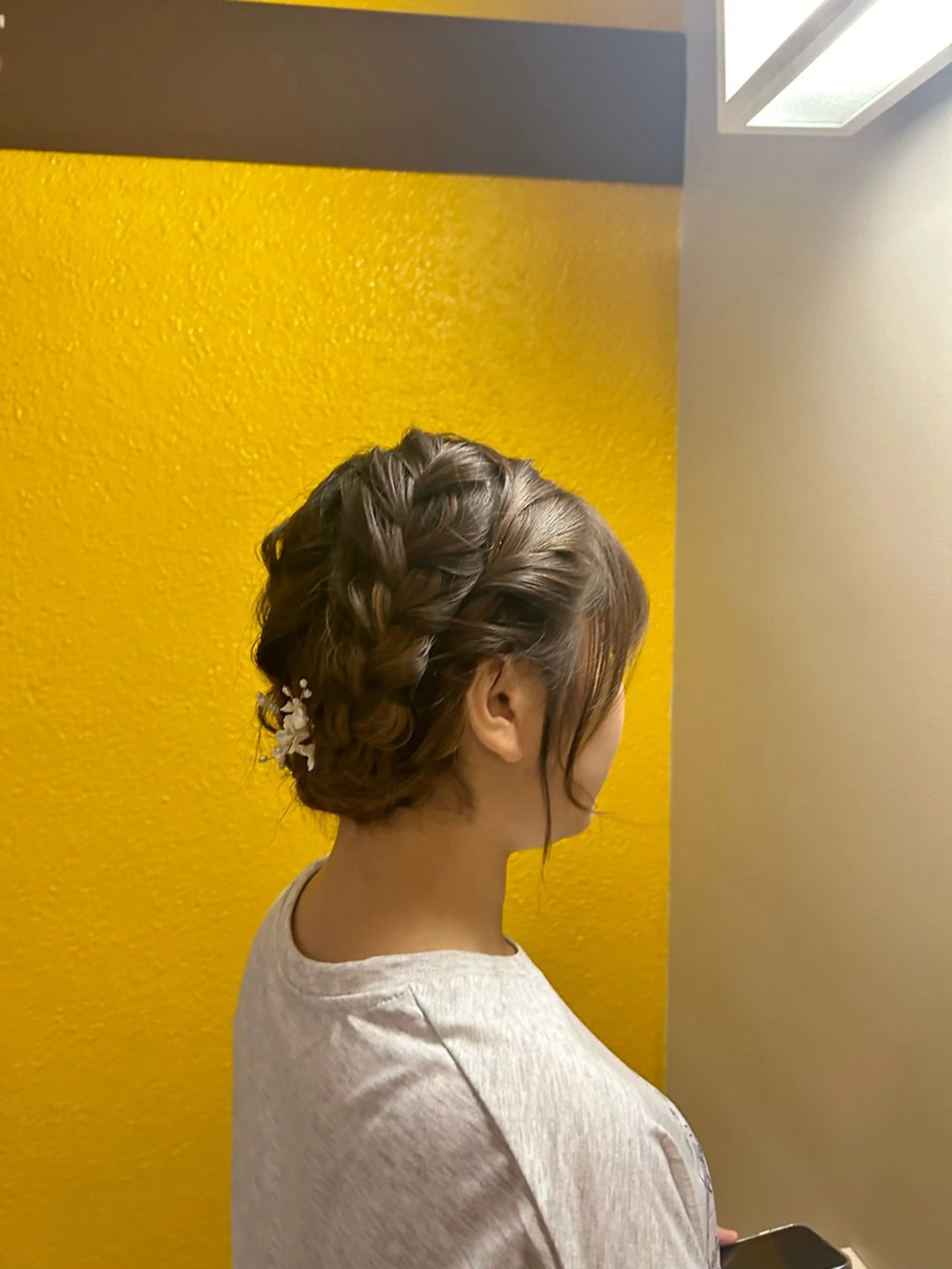 ヘアアレンジ 浴衣 ヘアセット 坂本奈都美 🎀のヘアスタイル