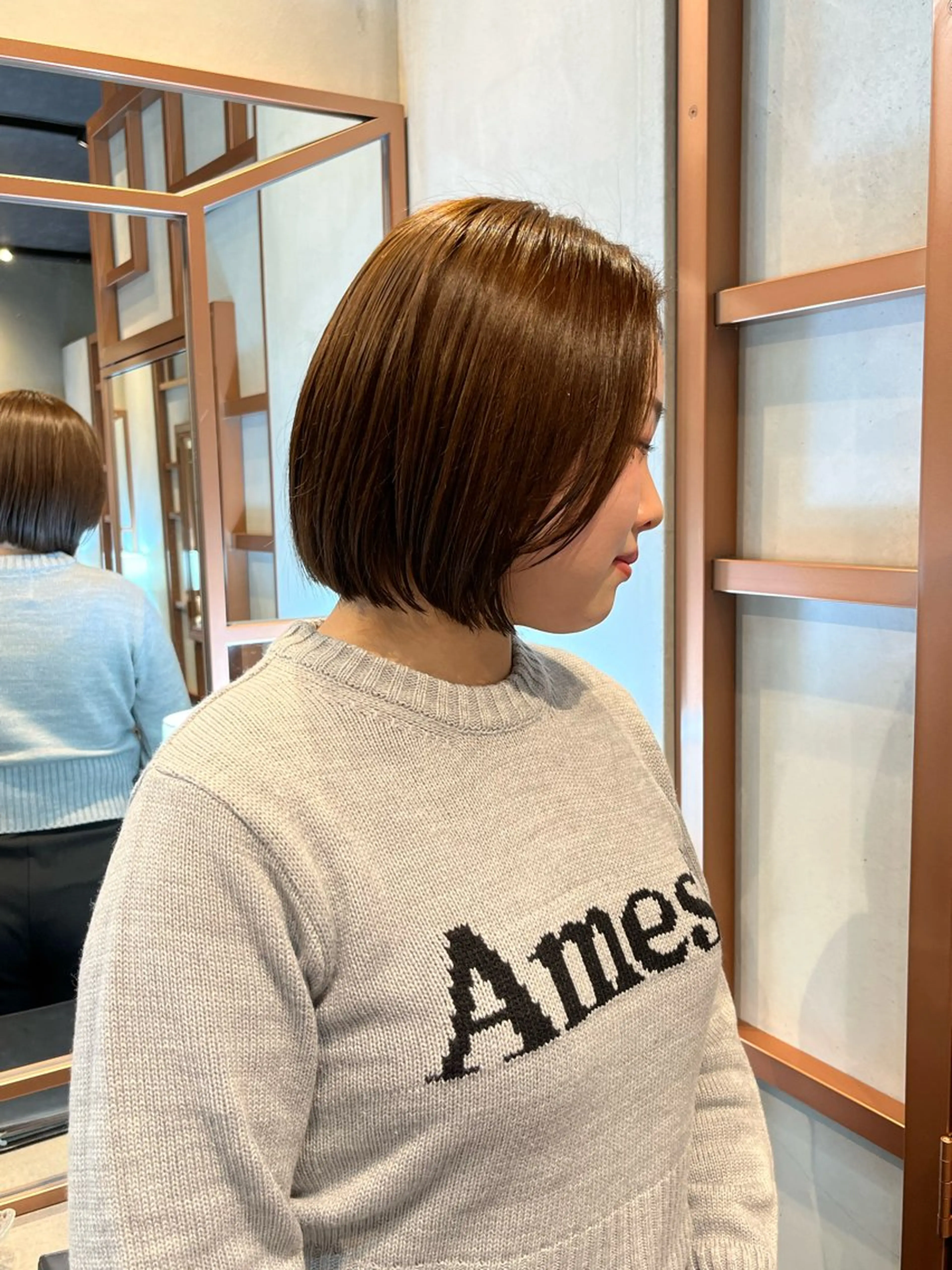 ショート カラー Uo/似合わせパーマ /髪質改善/四条烏丸のヘアスタイル