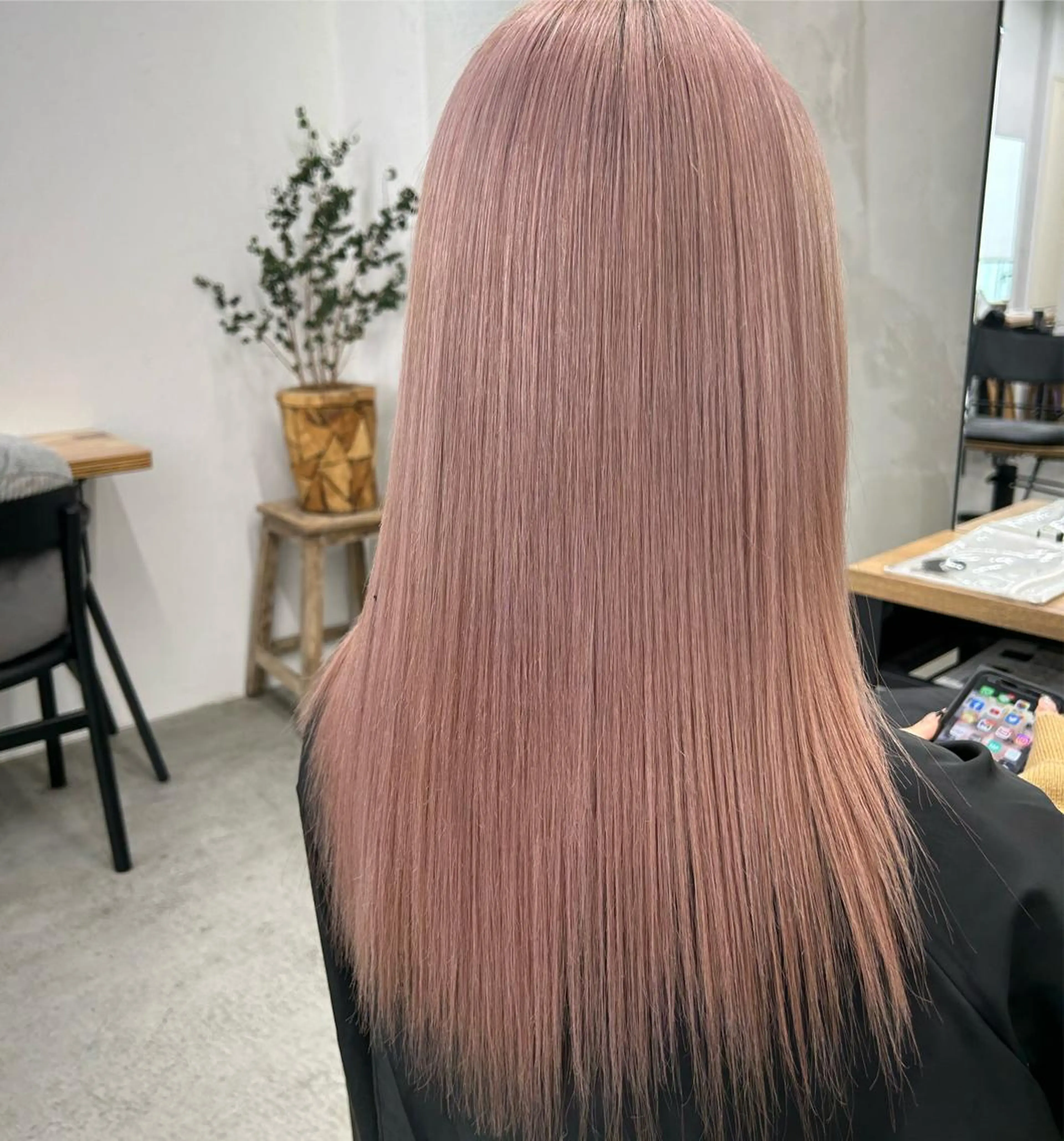 ロング カラー 韓国/ハイトーン/ ボブ🎀MIKU🎀のヘアスタイル