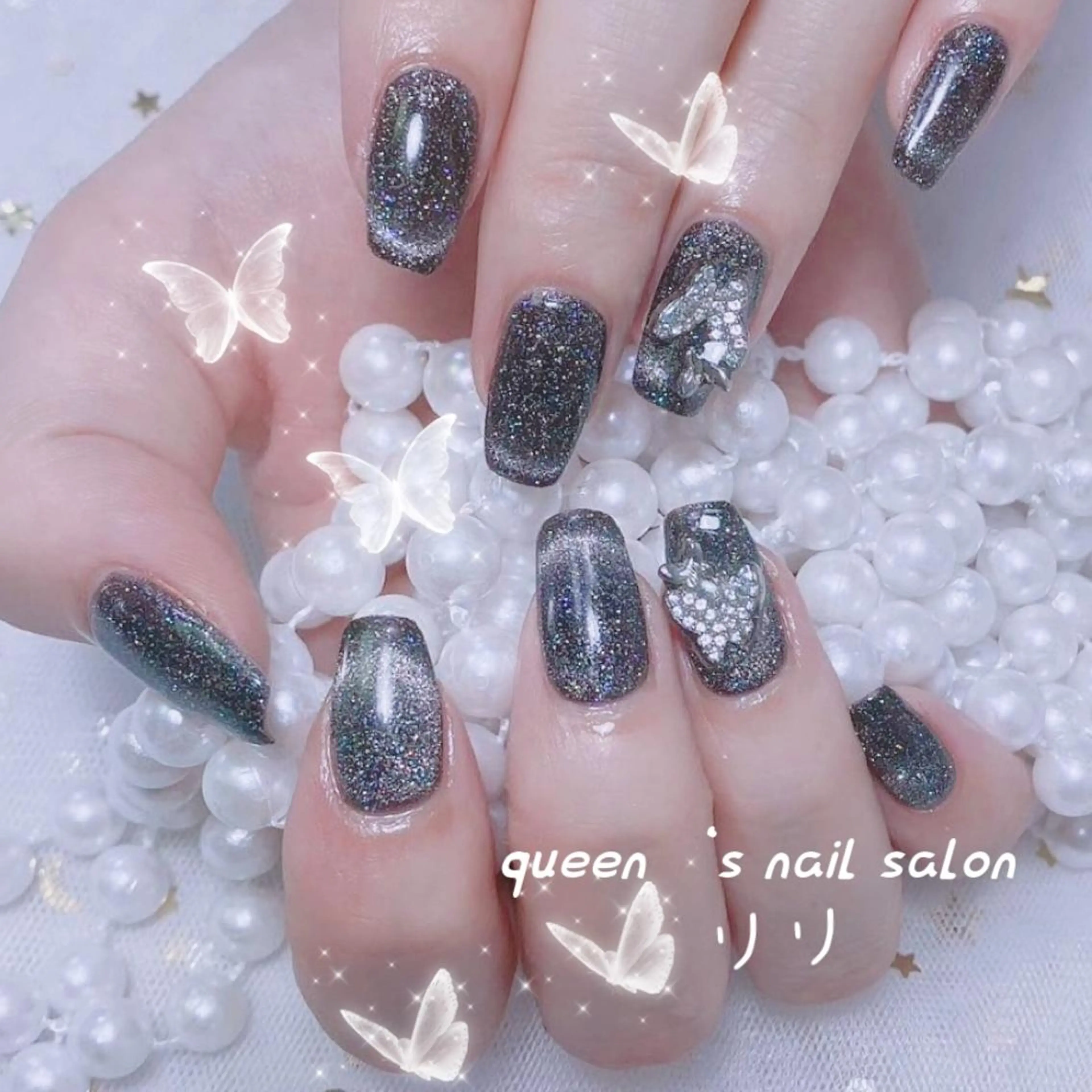 ネイル ハンドネイル queens nailsalonのネイルデザイン