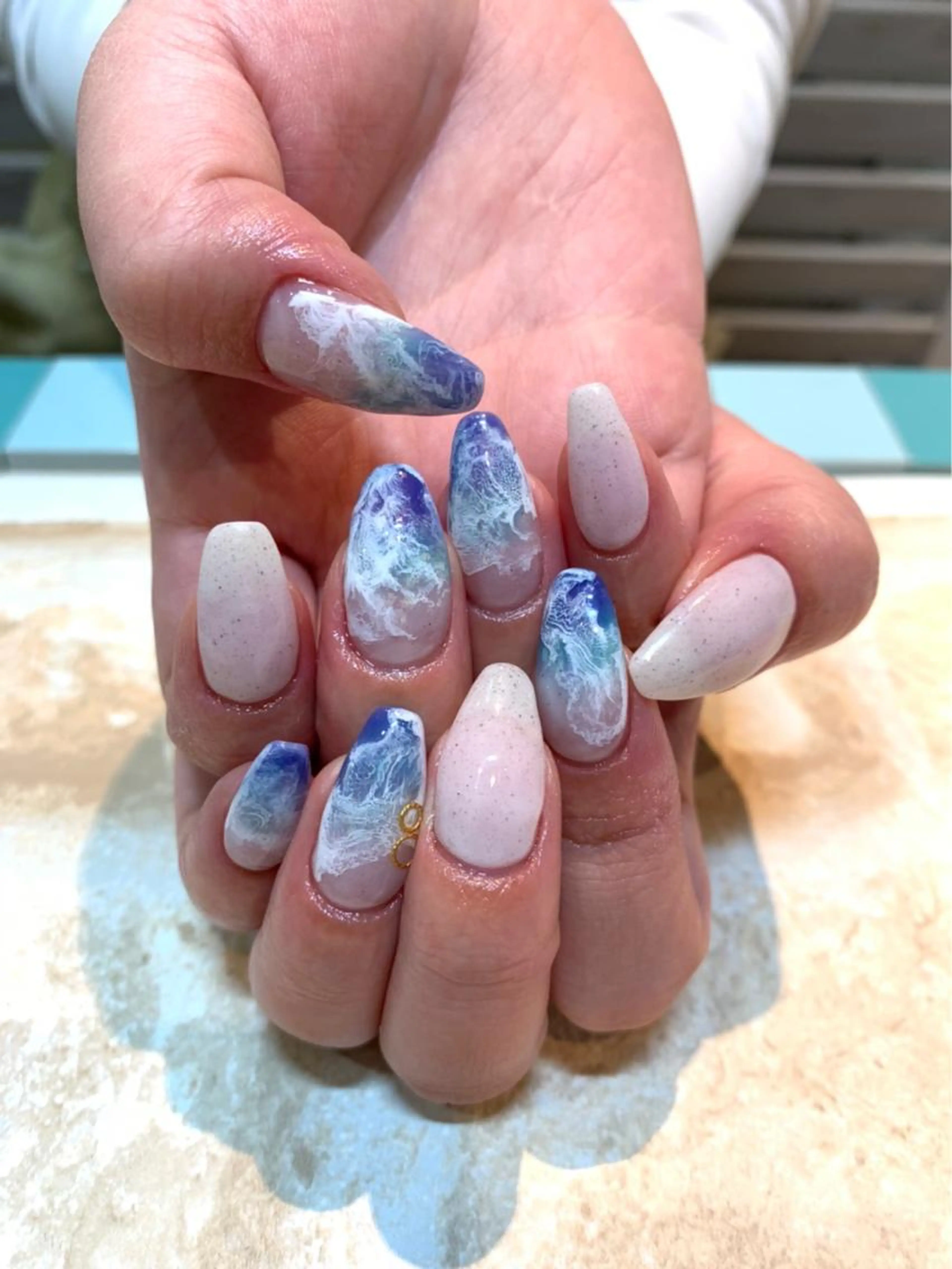 💜🐬オフあり120分時間内アート自由🐬💜の写真