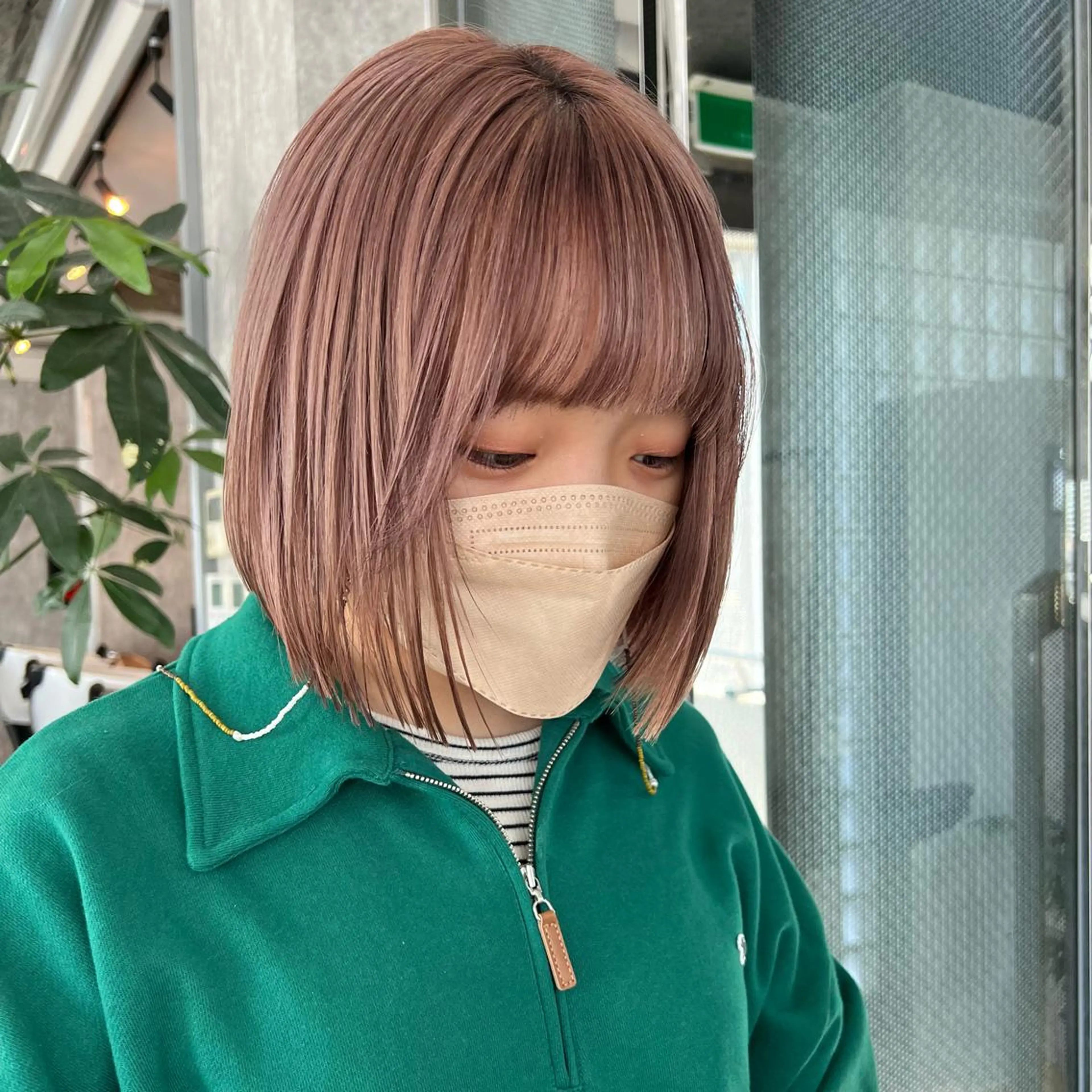 ショート カラー ヘアアレンジ TIDEHAIR SHIHOのヘアスタイル