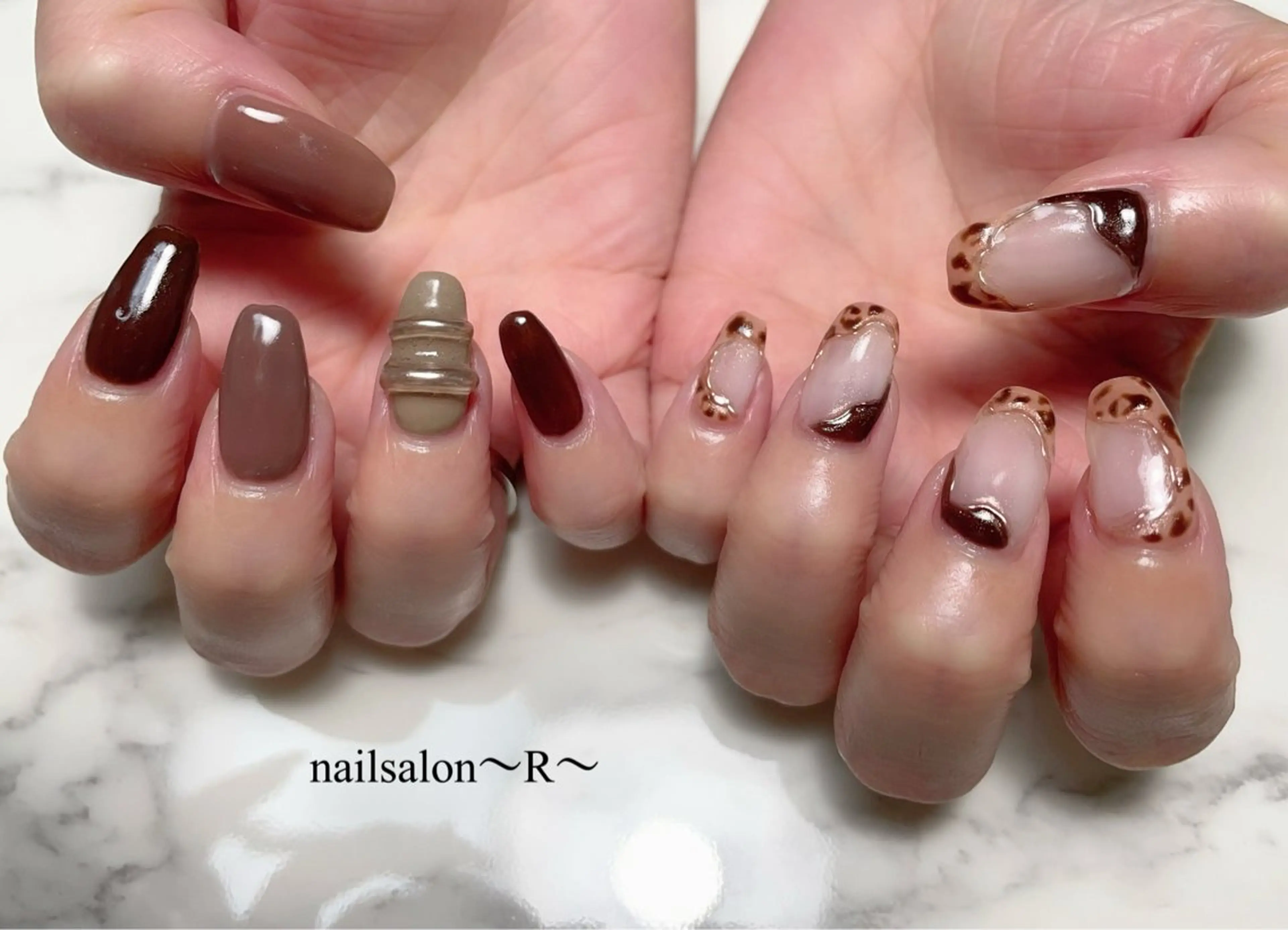 ネイル ハンドネイル 〜 R〜 プライベートサロンのネイルデザイン