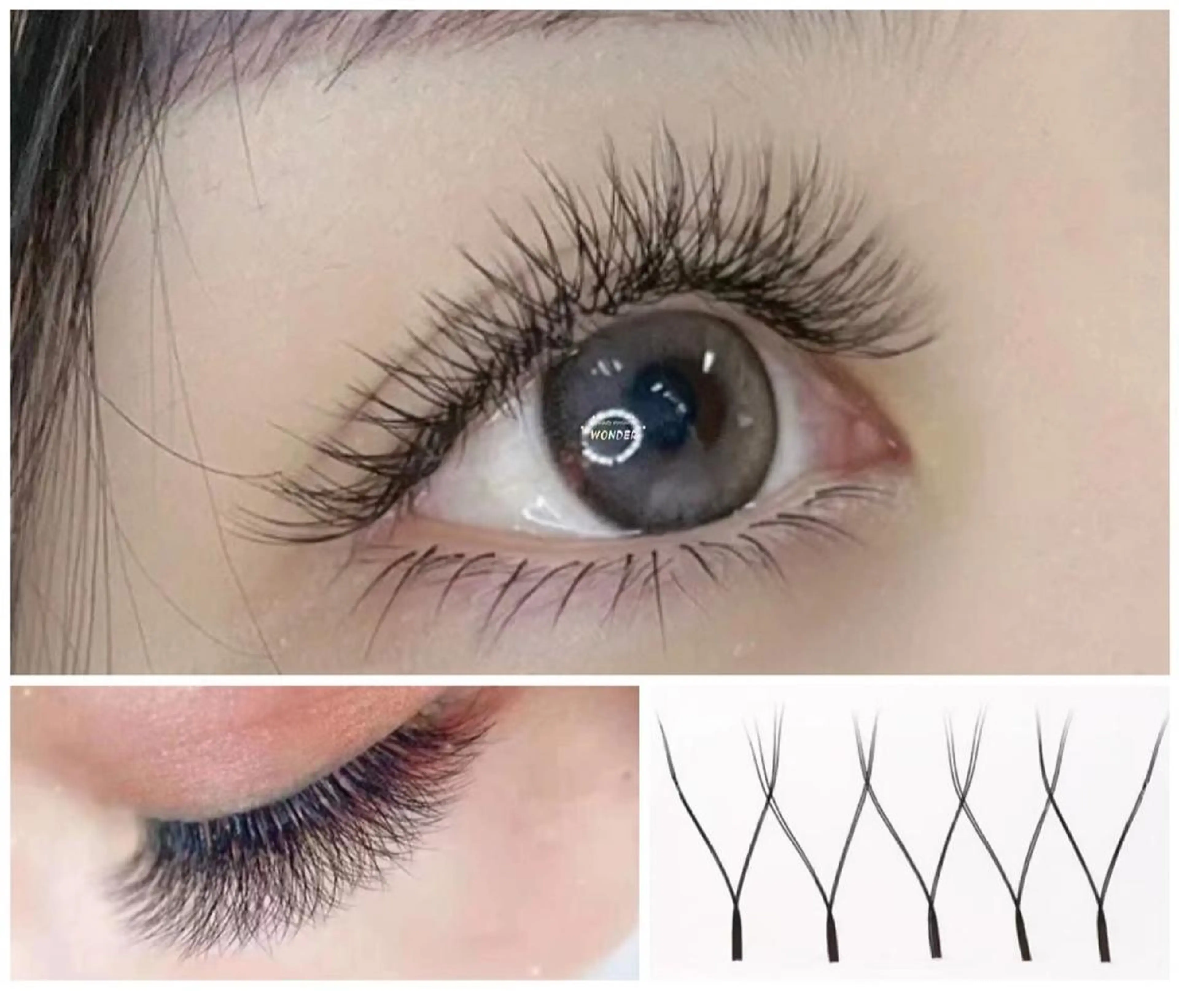 マツエク・マツパ ボリュームラッシュ トータルビューティー サロンワンダーのマツエク・マツパデザイン