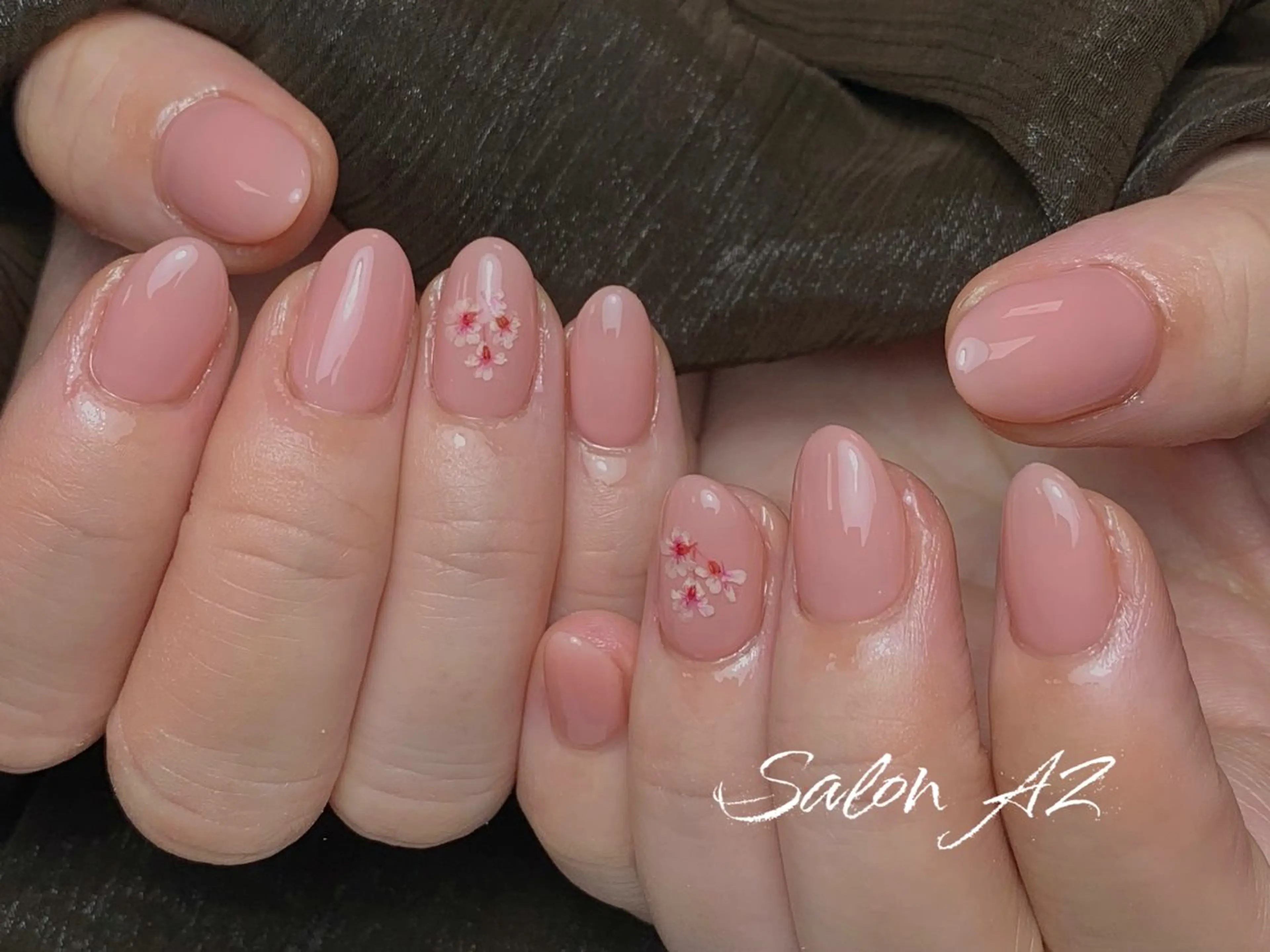 ネイル アートネイル フットネイル フレンチネイル マグネットネイル 持ち込み ハンドネイル salon AZ NANAのネイルデザイン