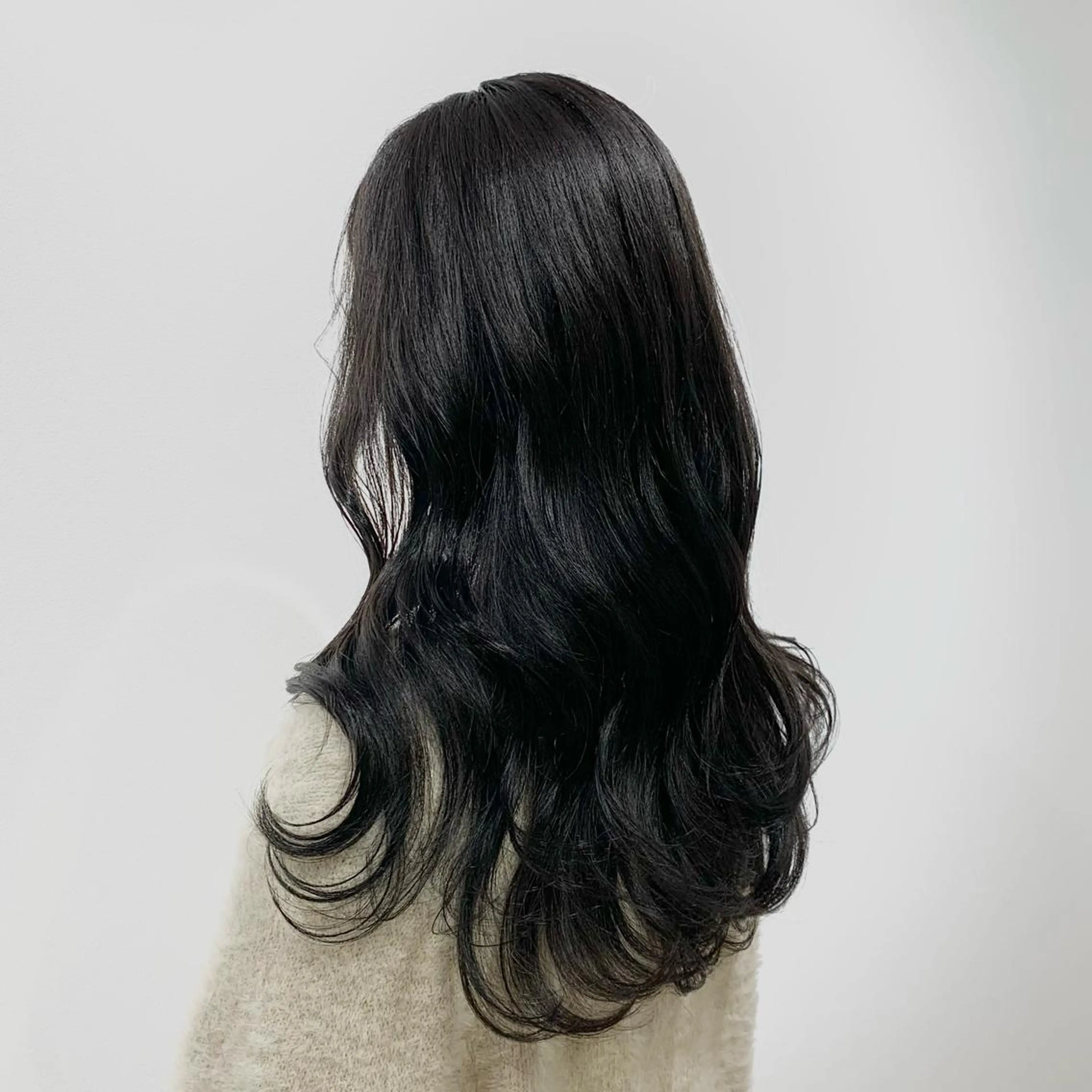 ロング カラー ヘアアレンジ キヨミ 韓国レイヤーカットのヘアスタイル