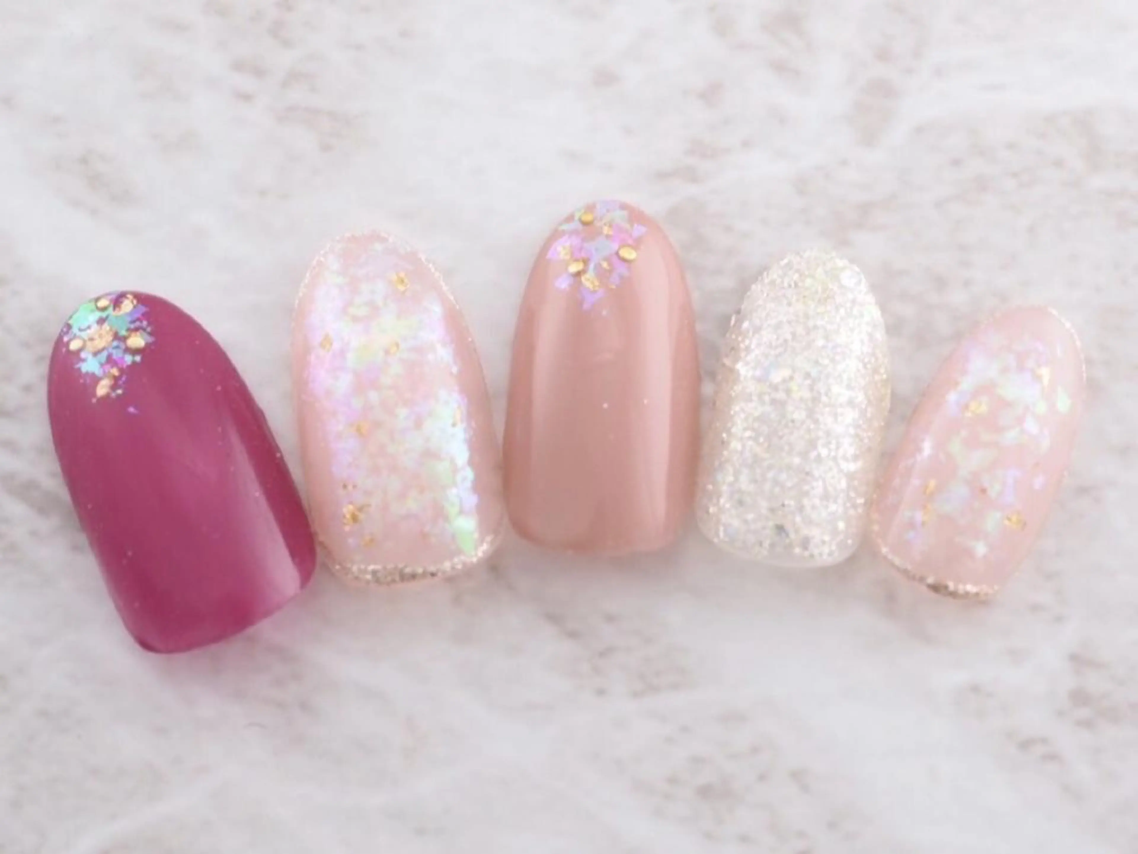 ネイル ハンドネイル プティリボン 武蔵小金井店のネイルデザイン