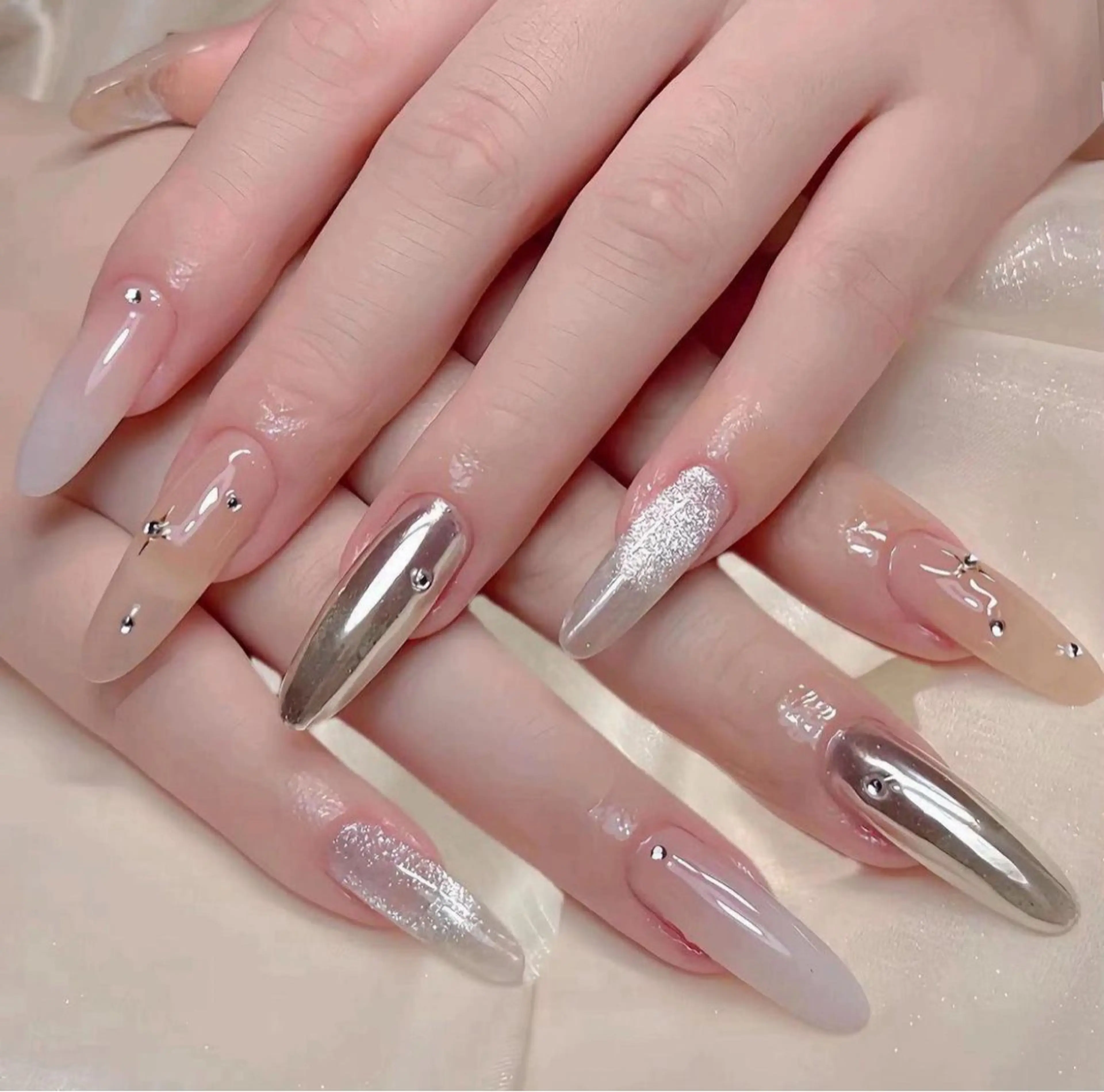 ネイル Beauty Pink Nailのネイルデザイン