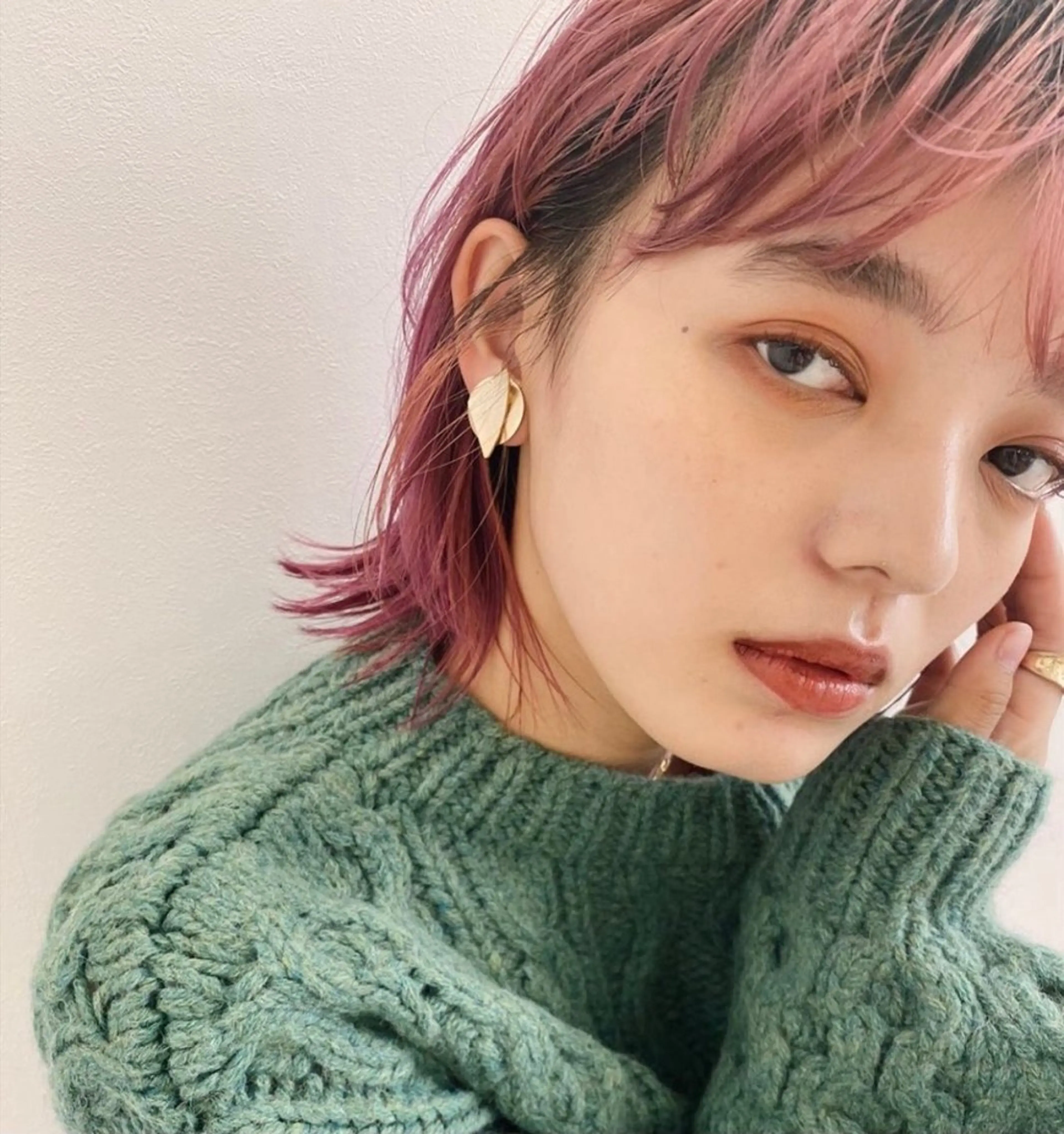 ショート カラー デザインカラー トリートメント 橋本叶夢/ お洒落hairのヘアスタイル