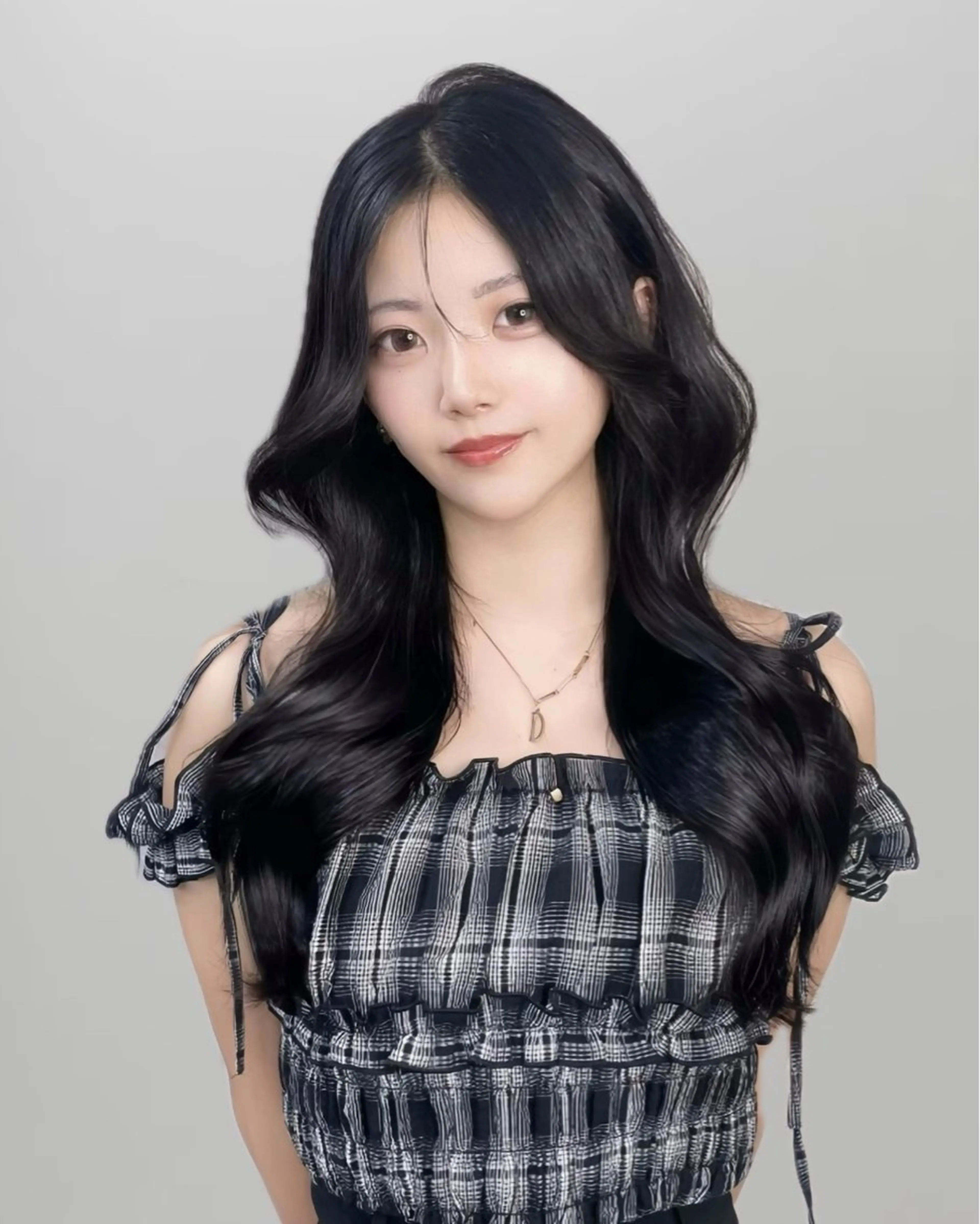 ロング カラー カット ヘアカラー トリートメント Ryoichi⛓️ 韓国ヘア/ハイトーンのヘアスタイル