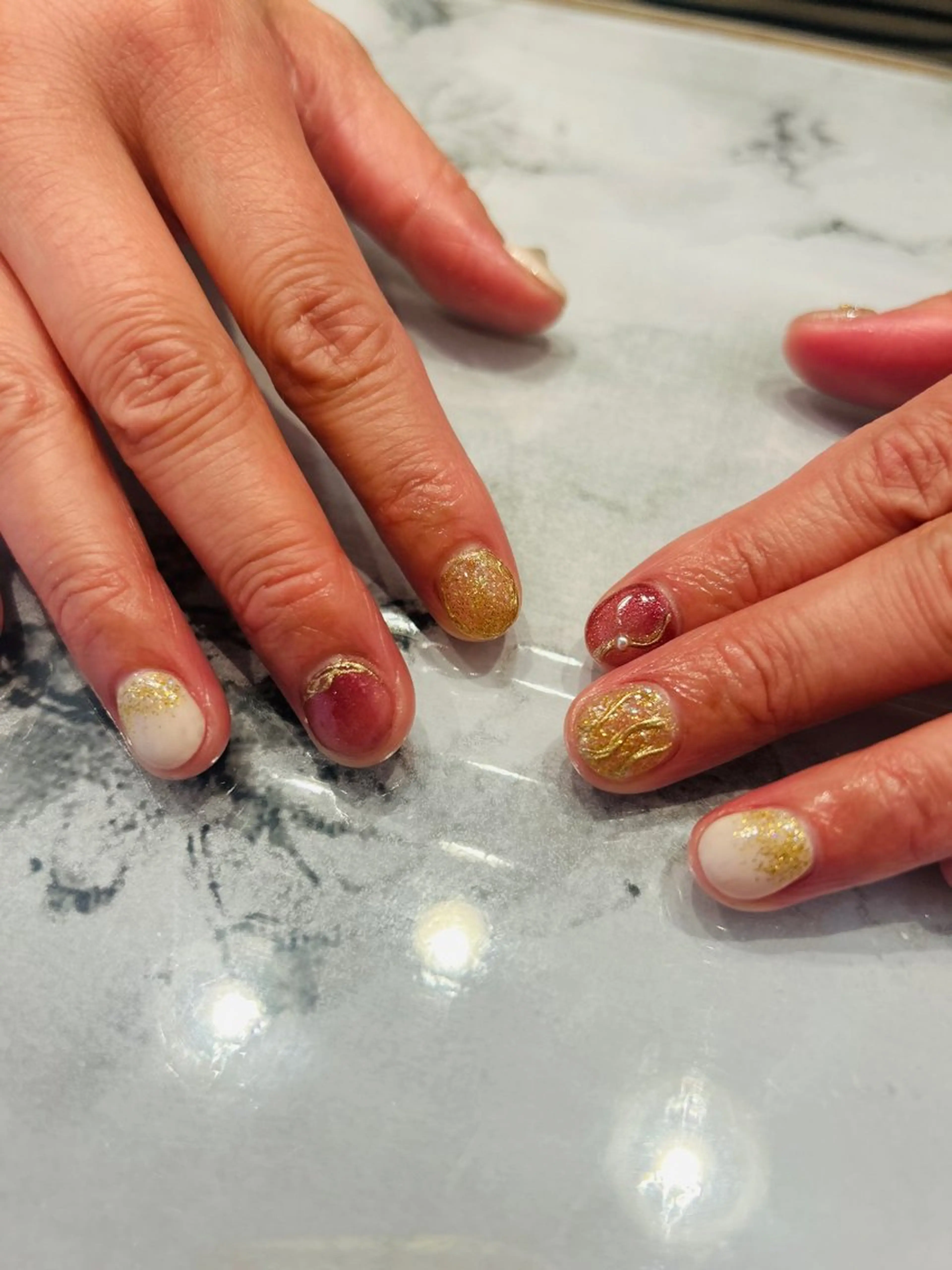 ネイル ハンドネイル 🎀大人nail /NOISMはな🎀のネイルデザイン