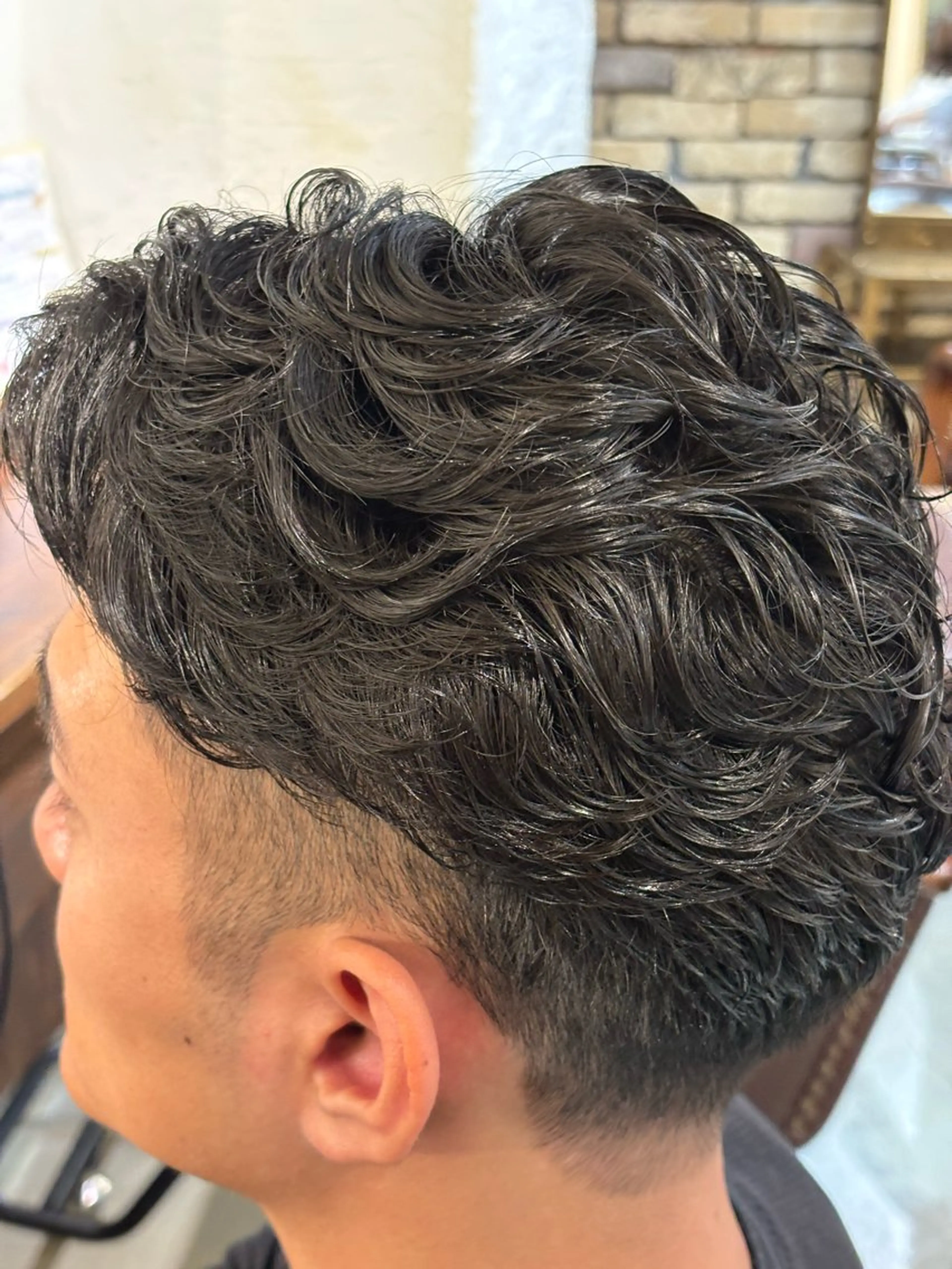 ショート カラー パーマ メンズ メンズのモテヘア☁️ はまなか✂︎COLOのヘアスタイル