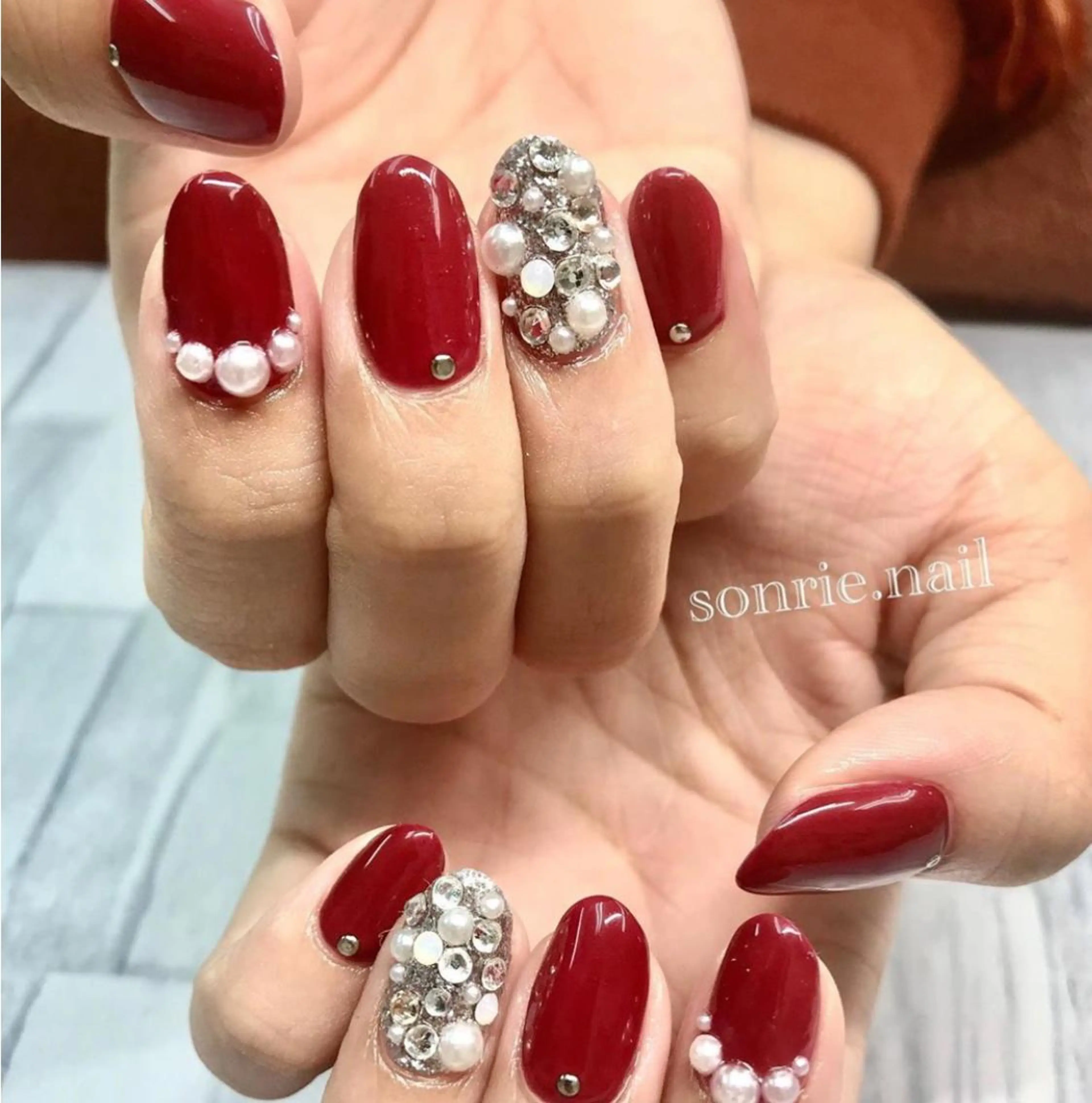 ミディアム カラー パーマ ヘアアレンジ メンズ キッズ ネイル マツエク・マツパ 豊橋美容院 ソンリエのヘアスタイル