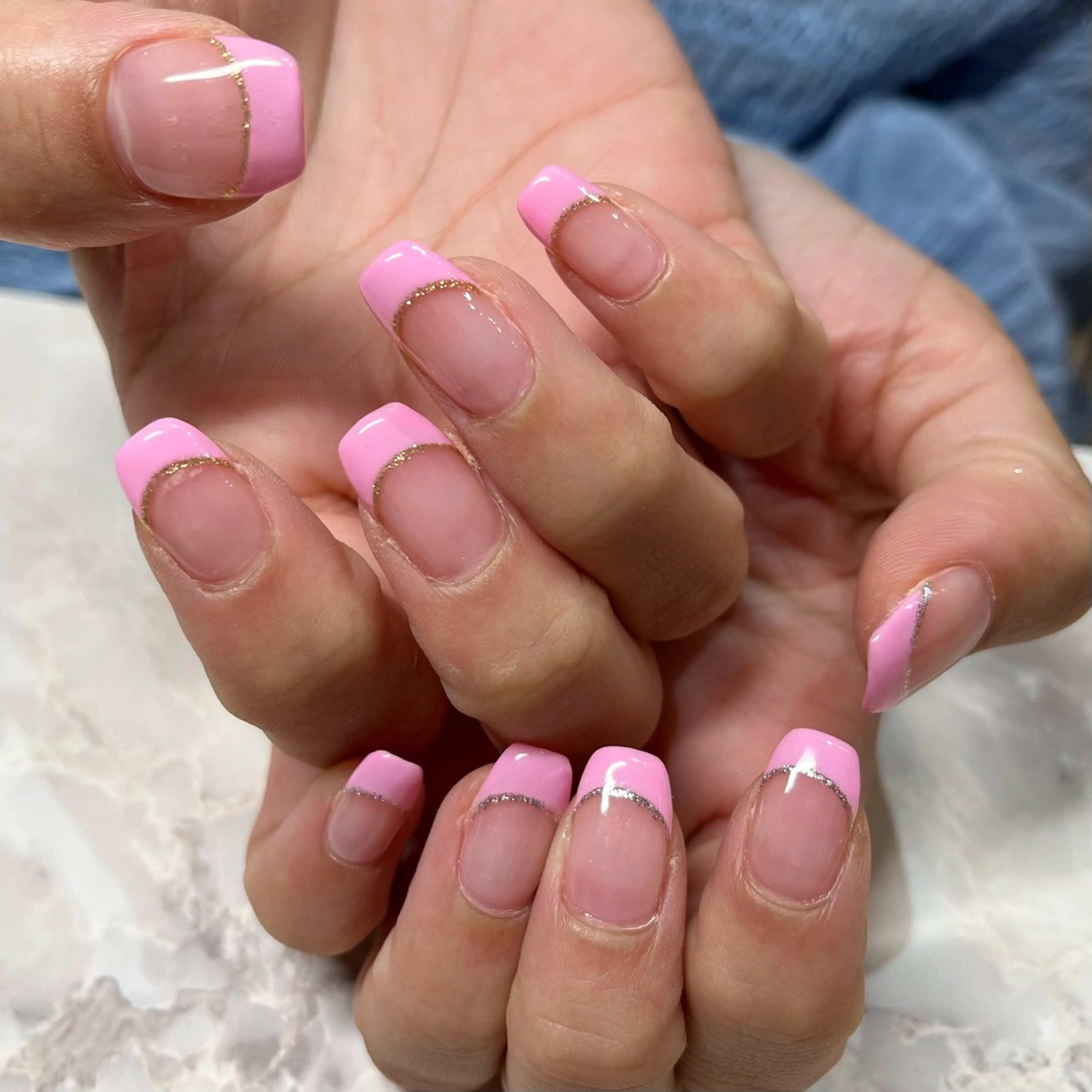 💎オフなし💎フレンチネイル ¥7700→¥7000の写真