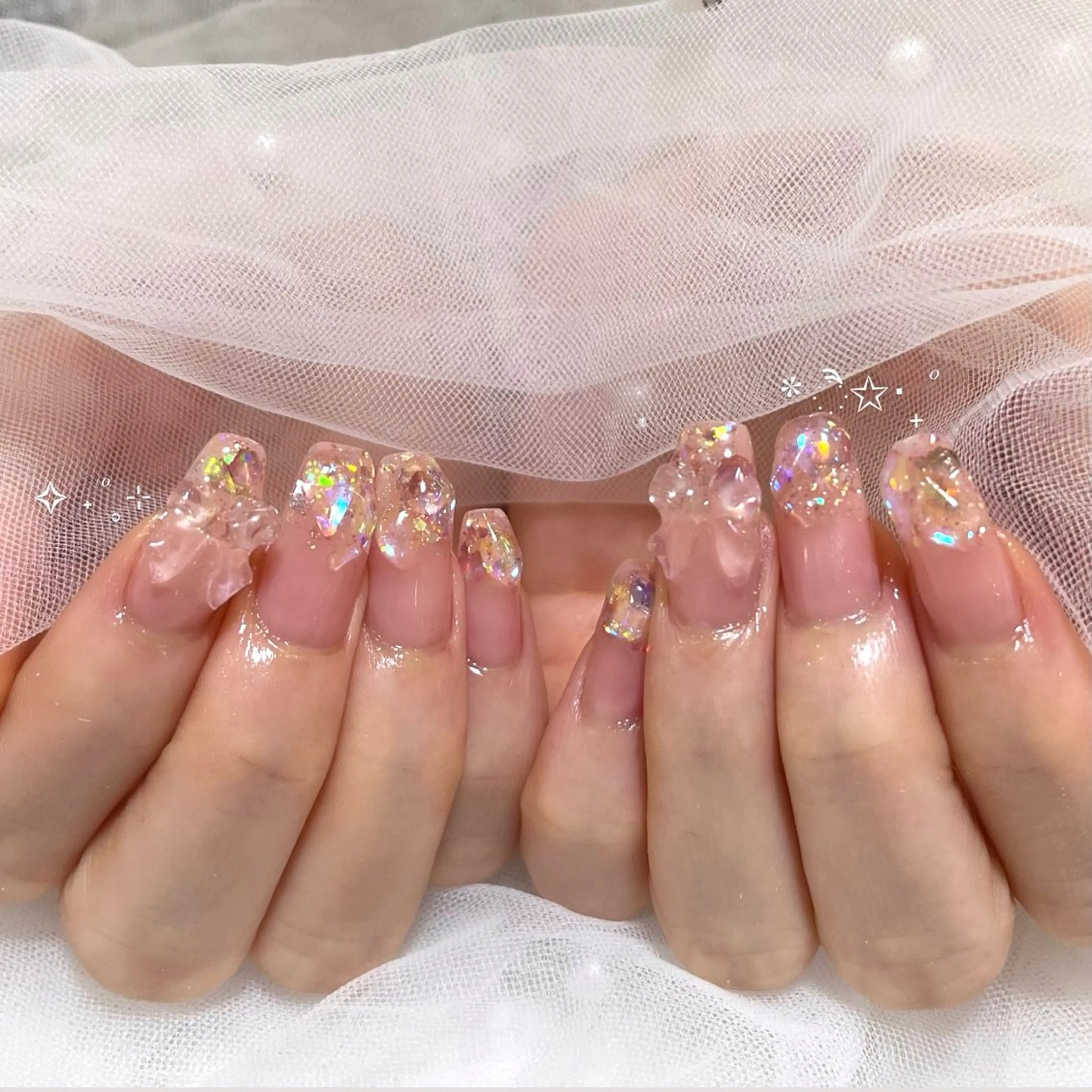 ネイル Blanche mimi.u_aのネイルデザイン
