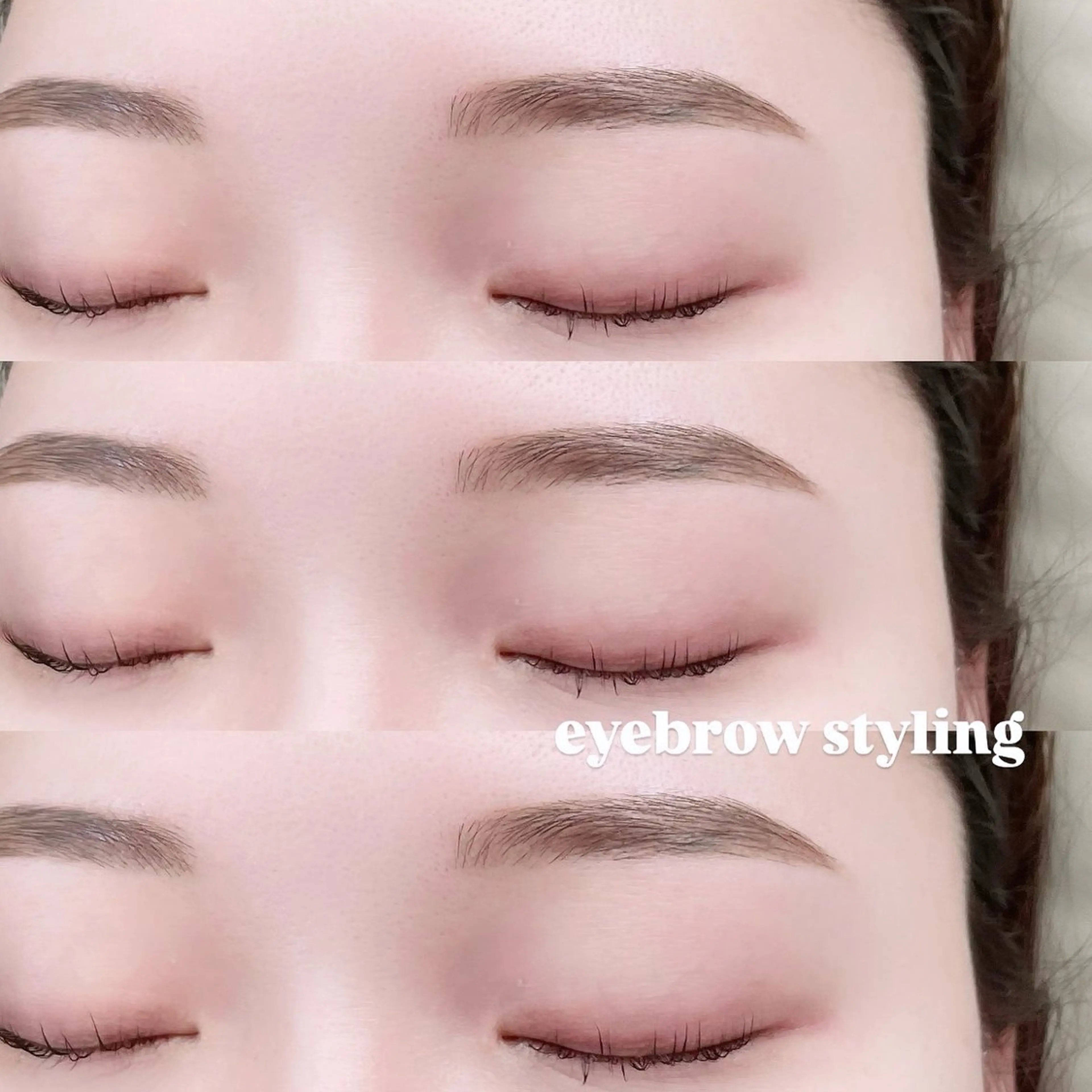 アイブロウ 眉毛ワックス脱毛 大宮 あかりのマツエク・マツパデザイン