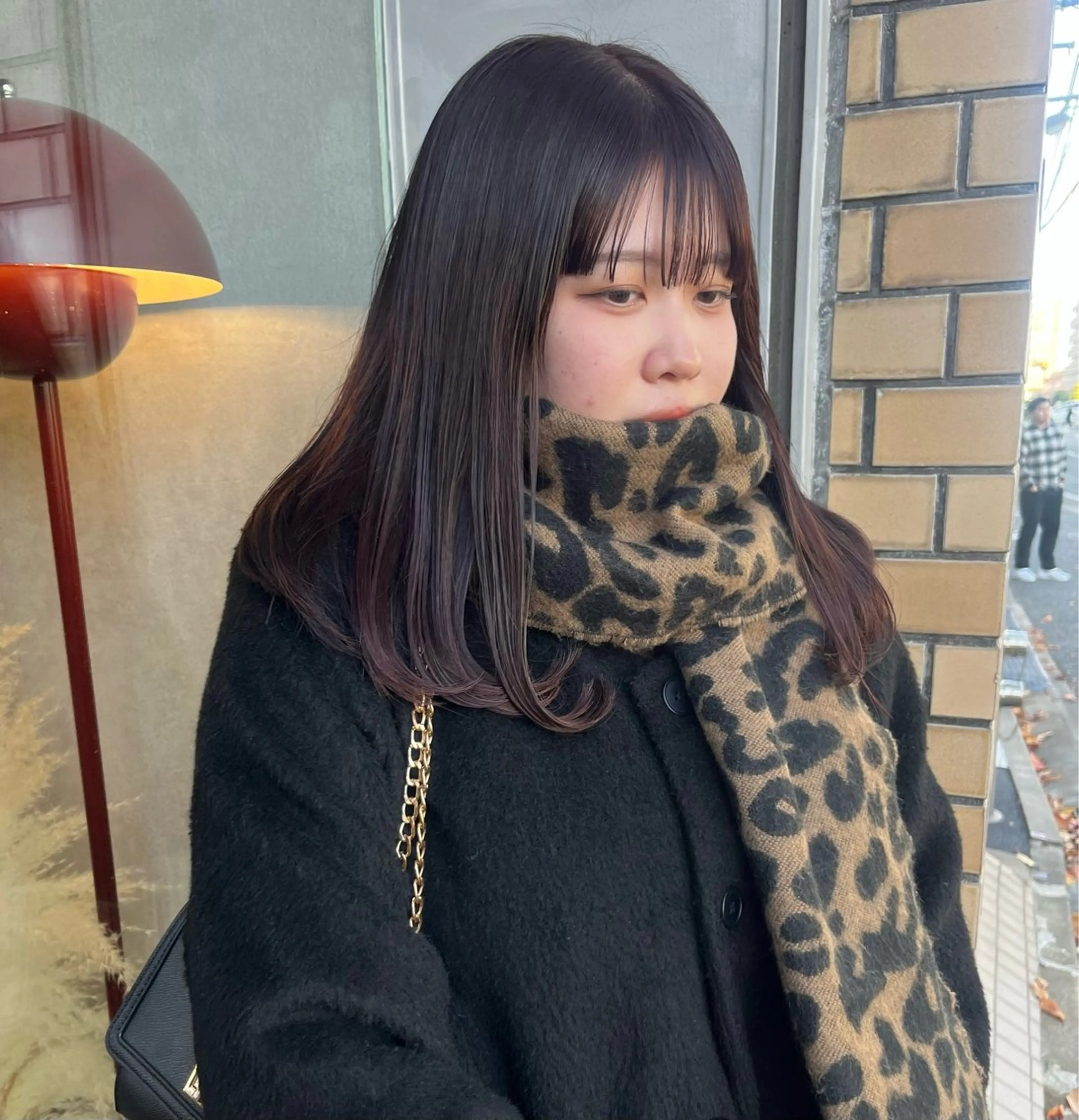 セミロング カラー ピンクカラー カット ヘアカラー トリートメント yuumi/大濠🪷 顔周り/ハイトーンのヘアスタイル