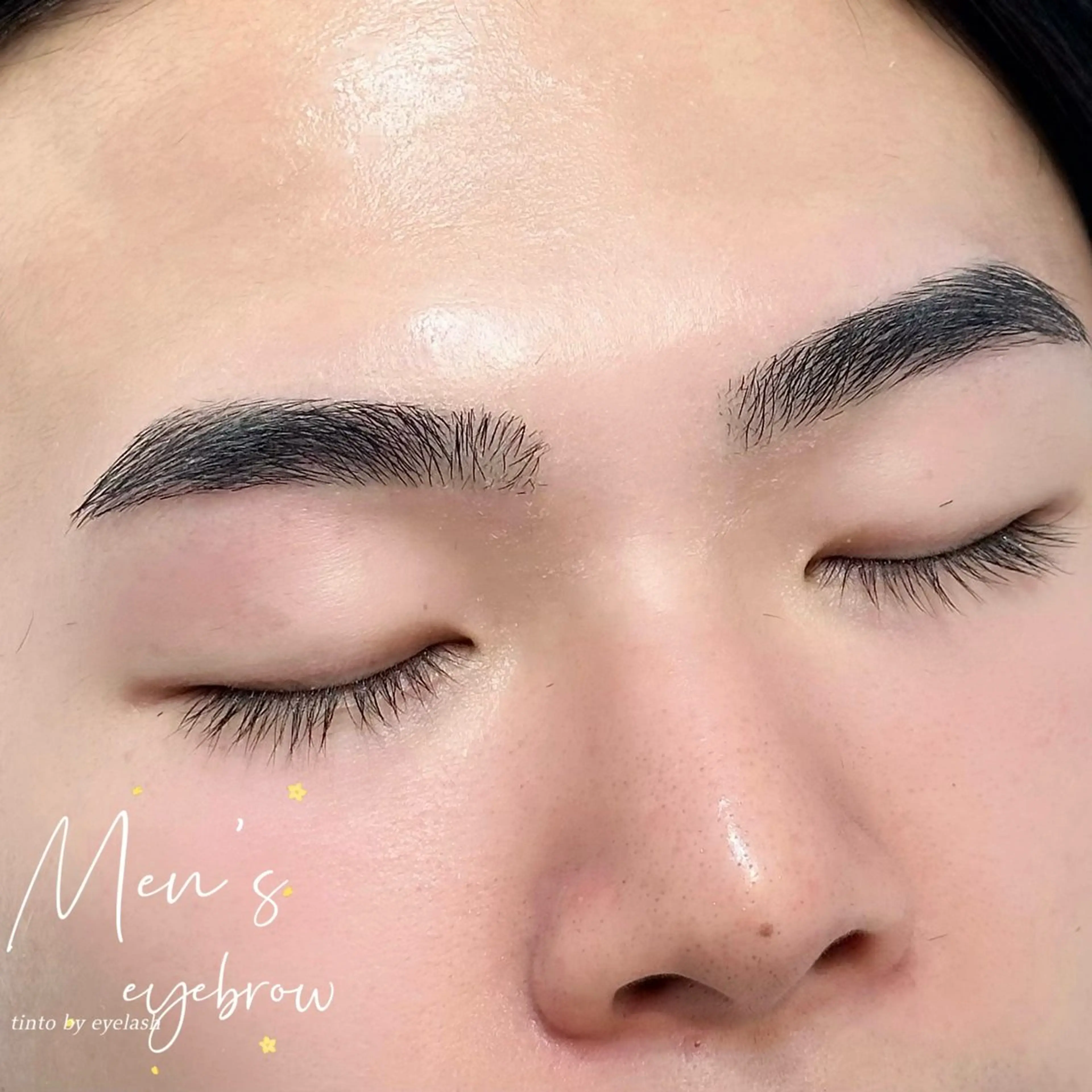 メンズ アイブロウ tinto rinaのマツエク・マツパデザイン
