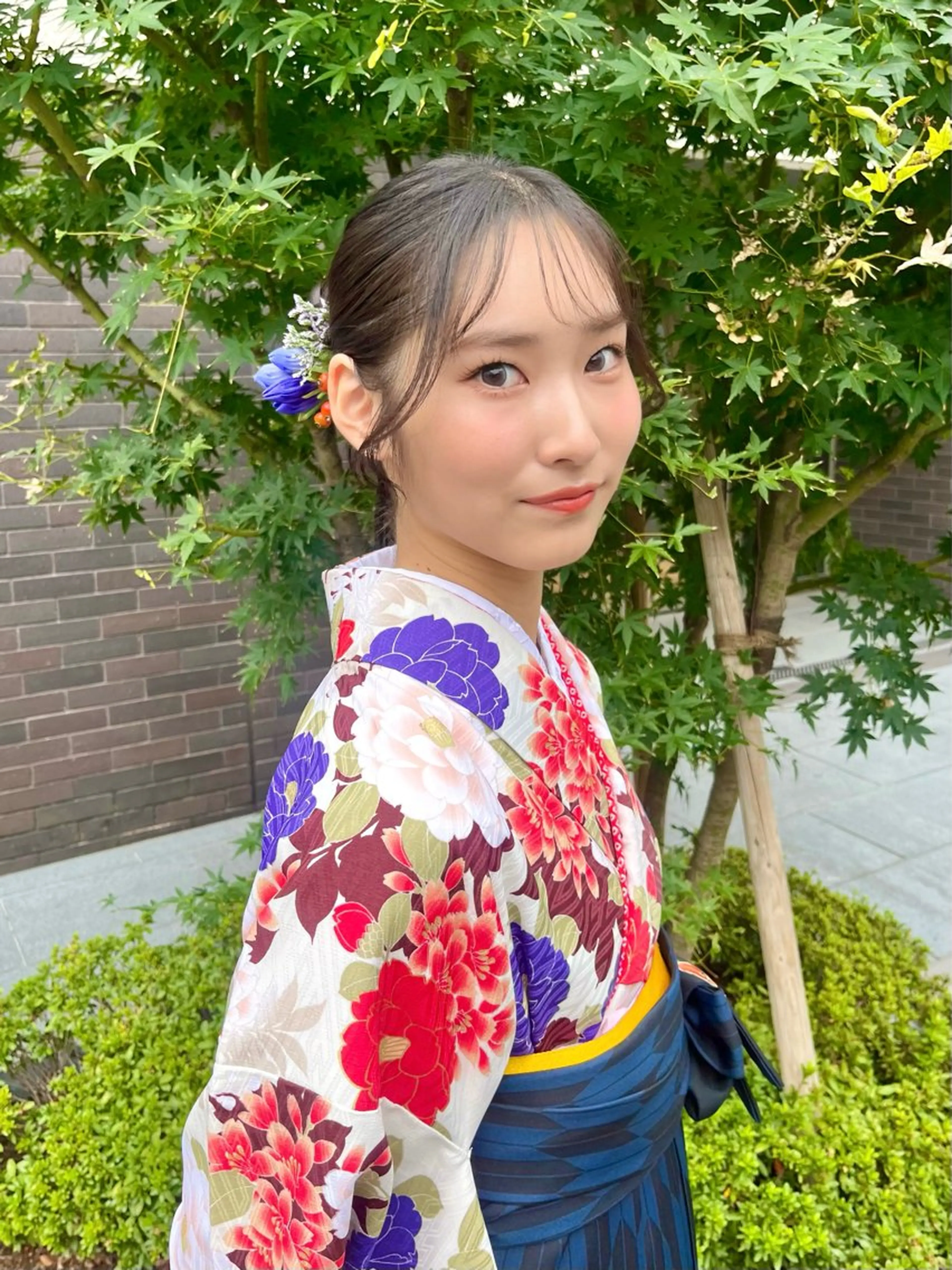 ヘアアレンジ 卒業式のヘアスタイル 推し活/イベントヘア 🎀✨yuriのヘアスタイル
