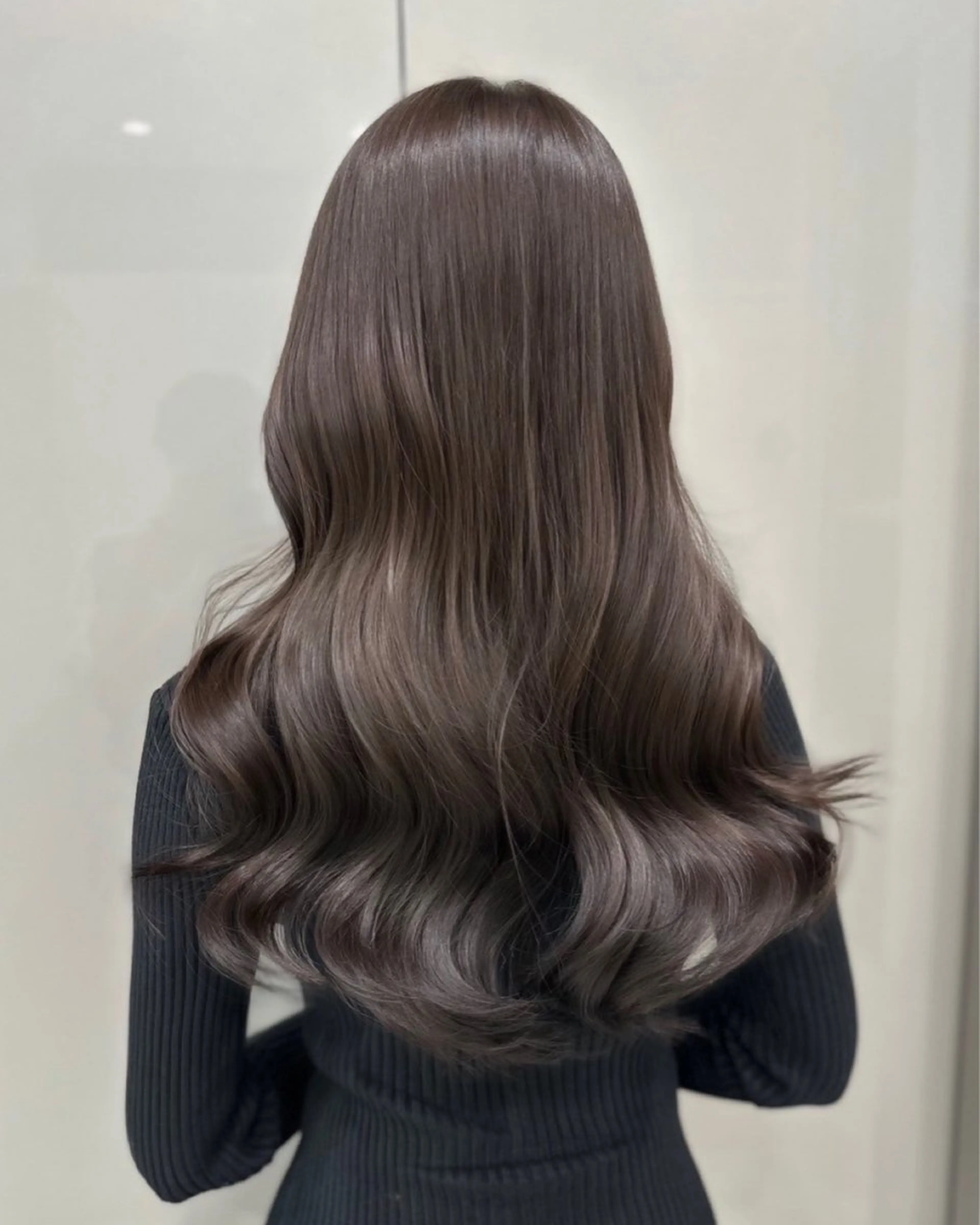 ロング カラー カット ヘアカラー 透明感カラー🫖🍑 /ririkaのヘアスタイル