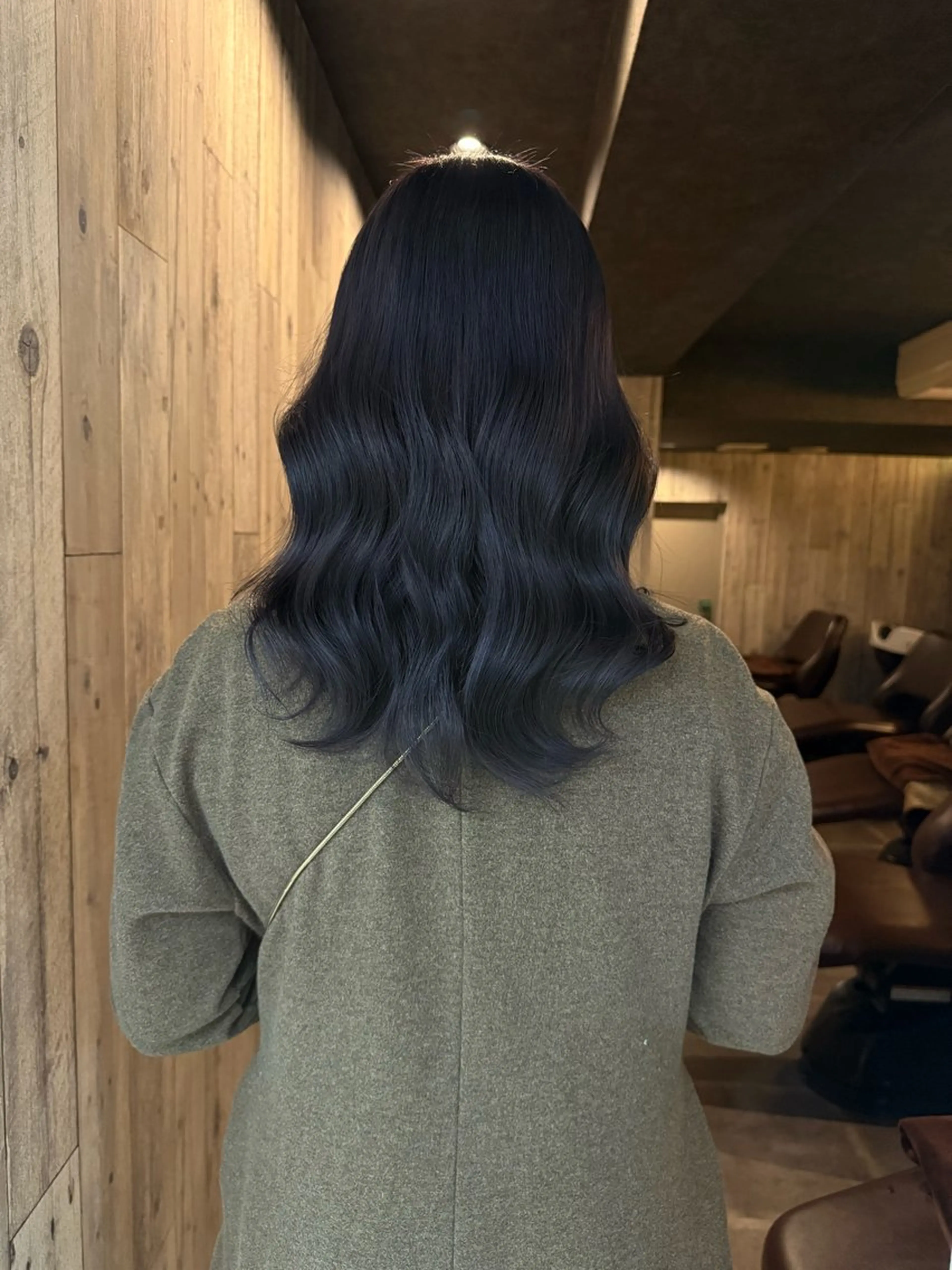 ミディアム カラー ヘアカラー トリートメント Ria🌙*ﾟ 艶カラーのヘアスタイル