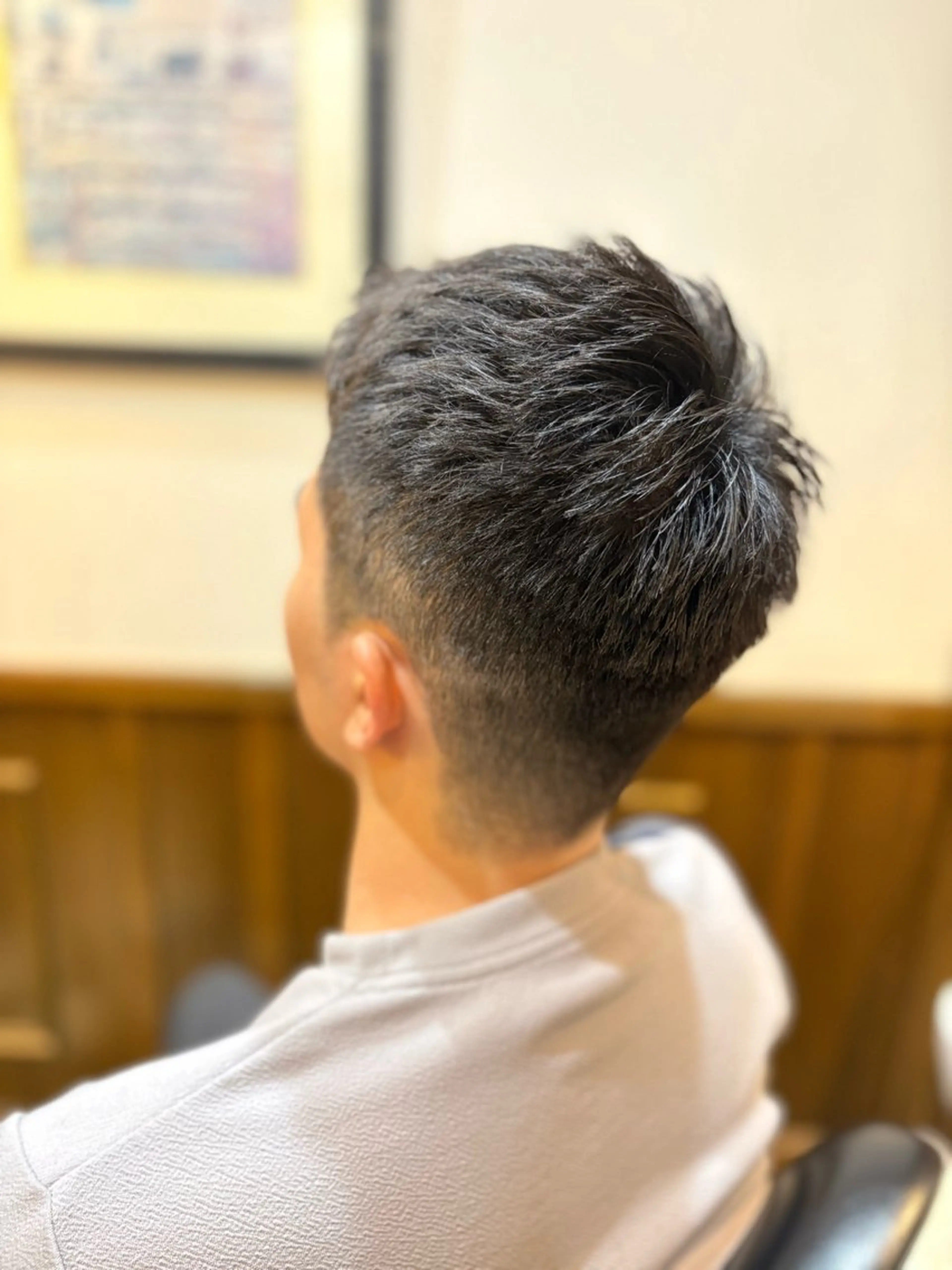 ショート メンズ フェードカット ショートヘア HIROGINZA Yukinoのヘアスタイル