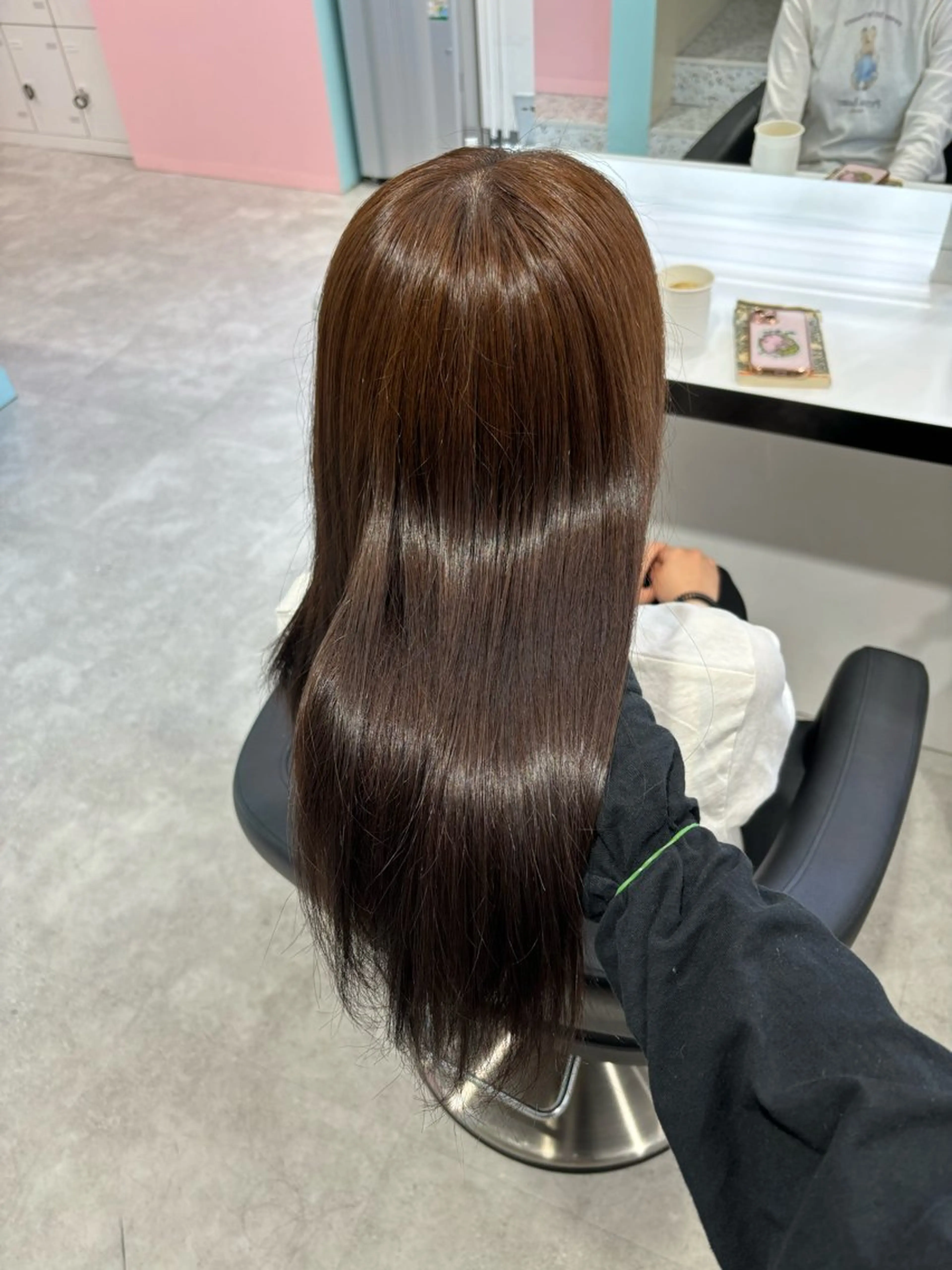 セミロング Wカラー/暖色/べ ージュりく©︎🐝のヘアスタイル