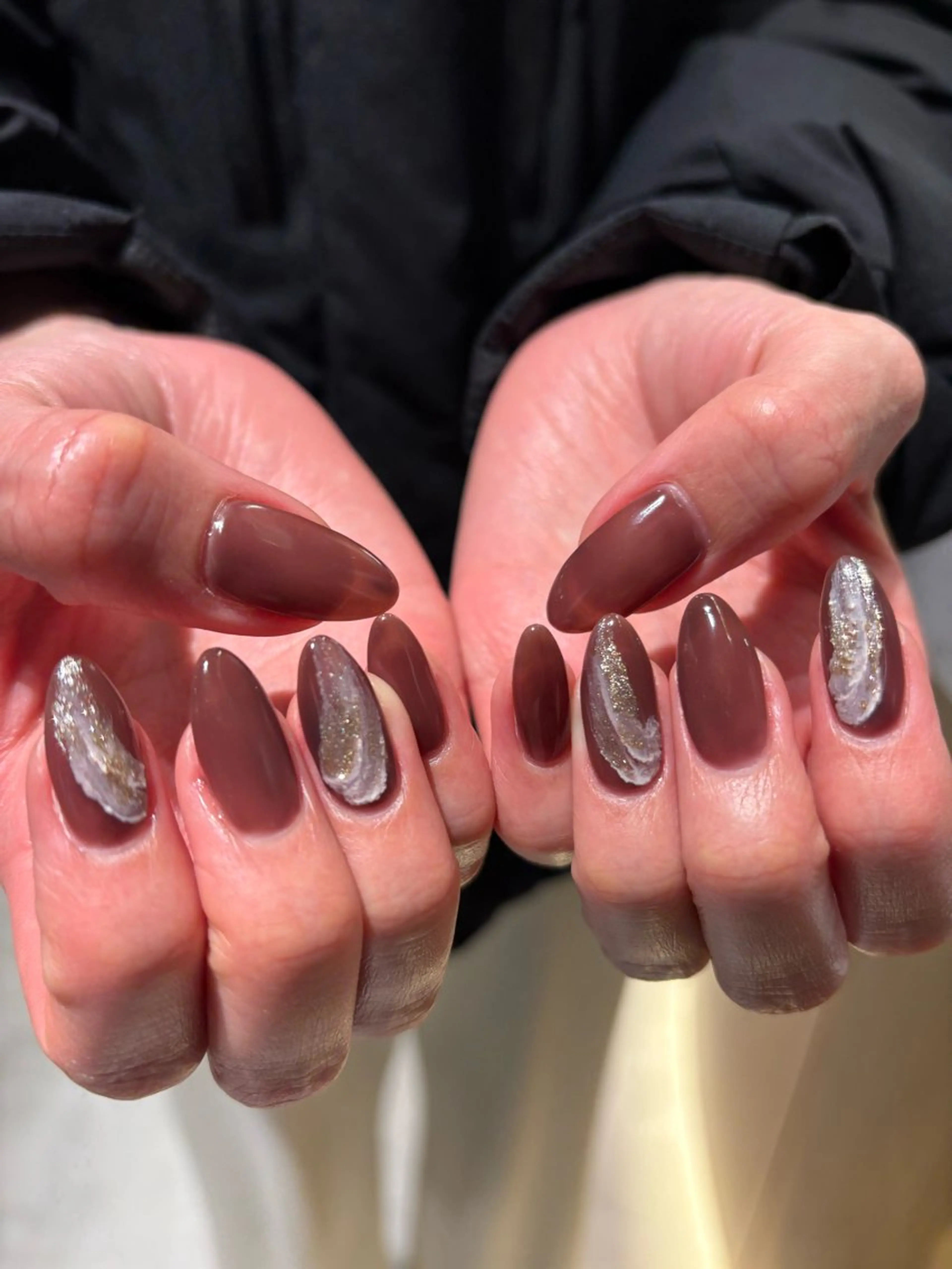 ネイル ハンドネイル Miura.H 🦋🫧のネイルデザイン