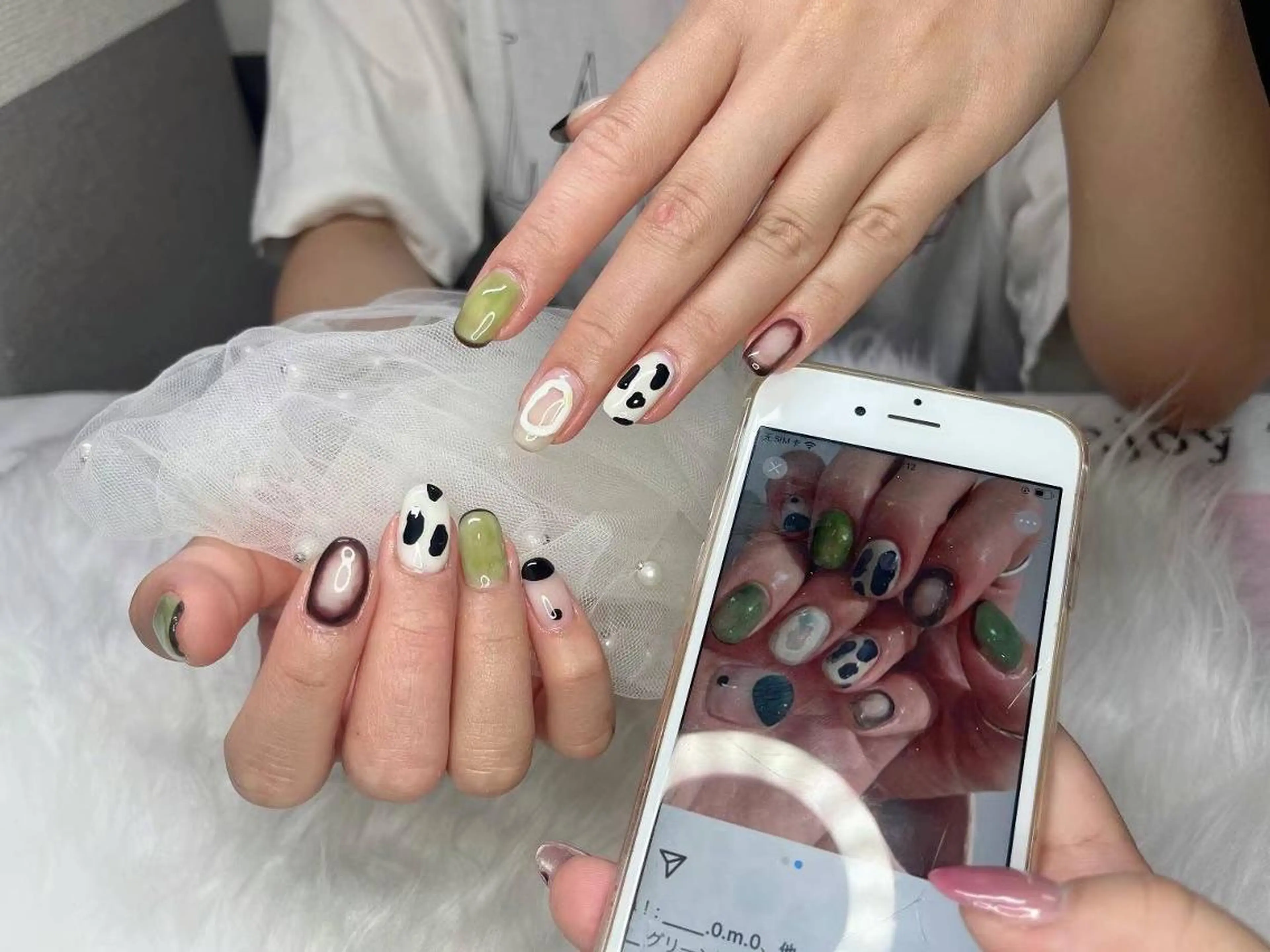 ネイル inf syusyuネイルのネイルデザイン