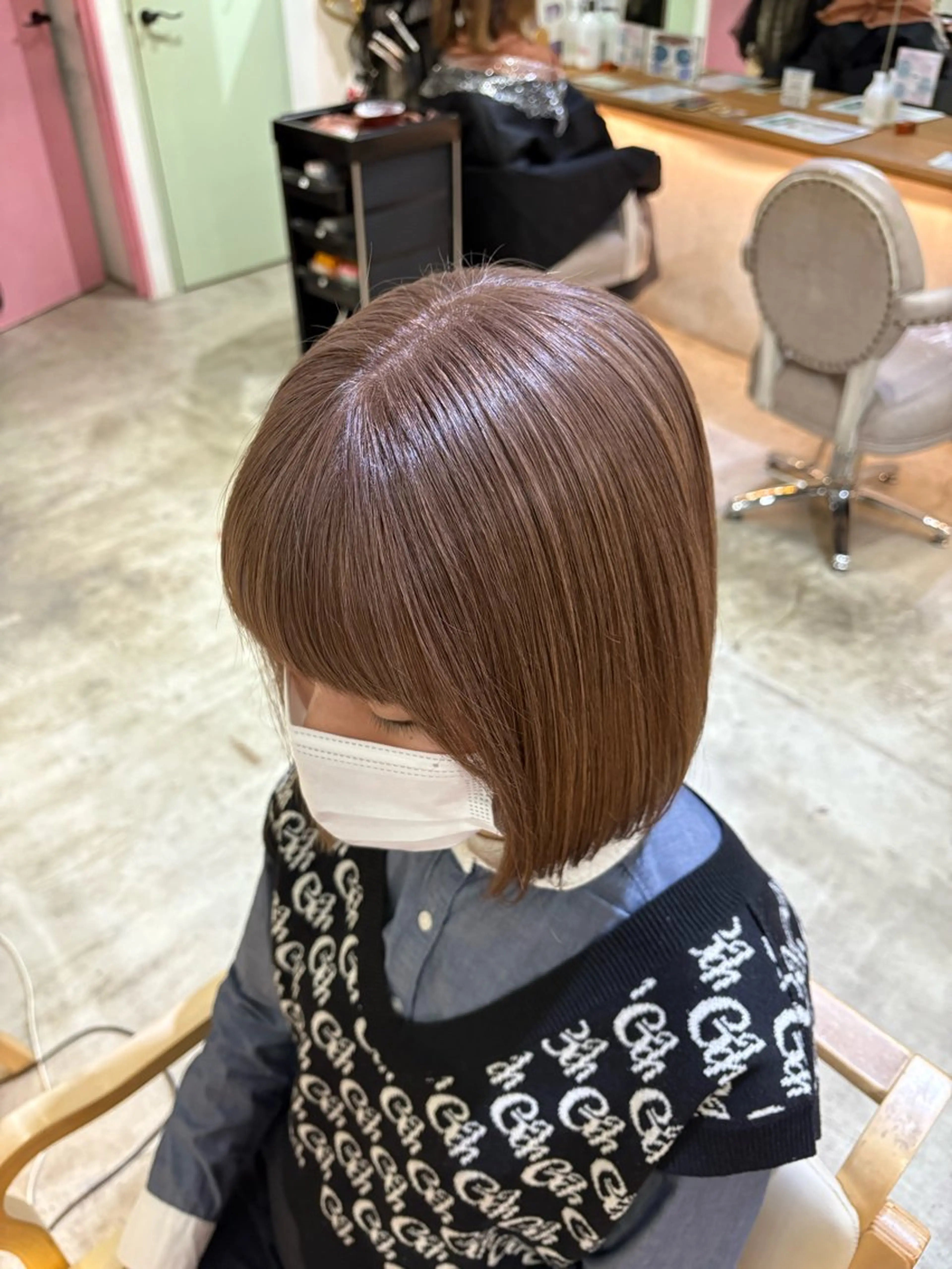 ショート カラー カット ヘアカラー RINO/似合わせ /女性専用𖧷のヘアスタイル