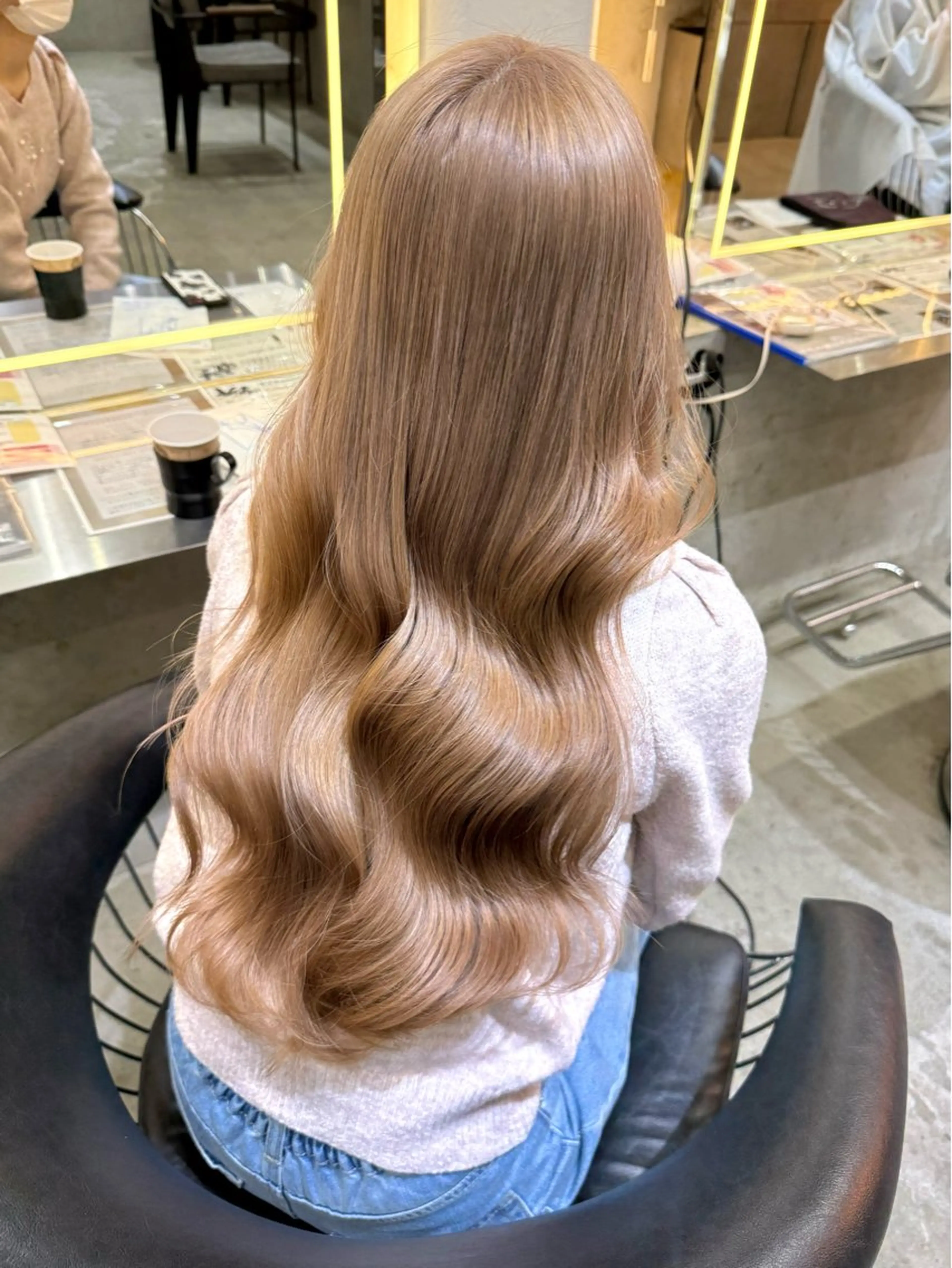 ロング カット ヘアカラー トリートメント 髪質改善/ボブ/ レイヤー❣️yuiのヘアスタイル