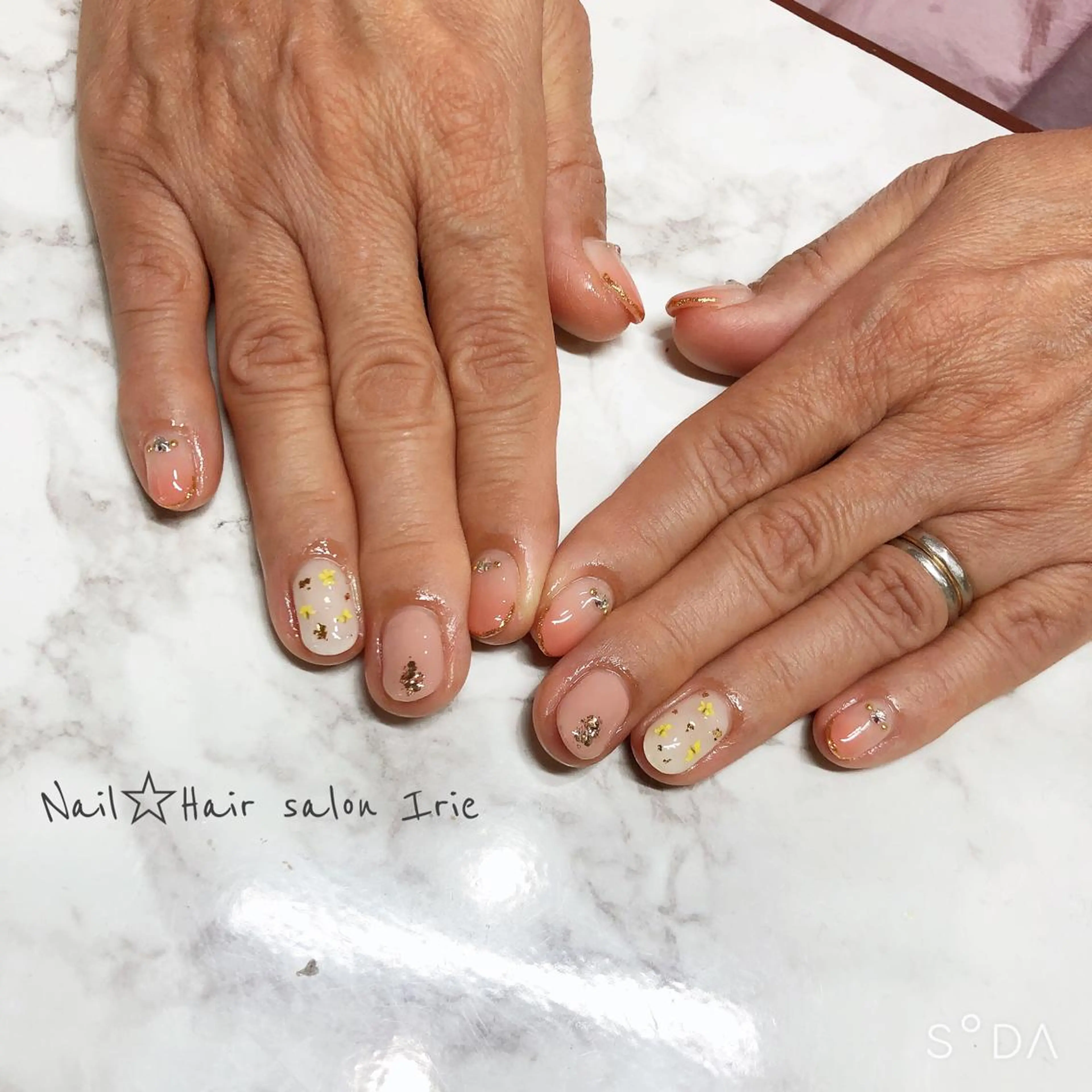 ネイル ハンドネイル Hair salon Irie所属・與儀 知佳のネイルデザイン