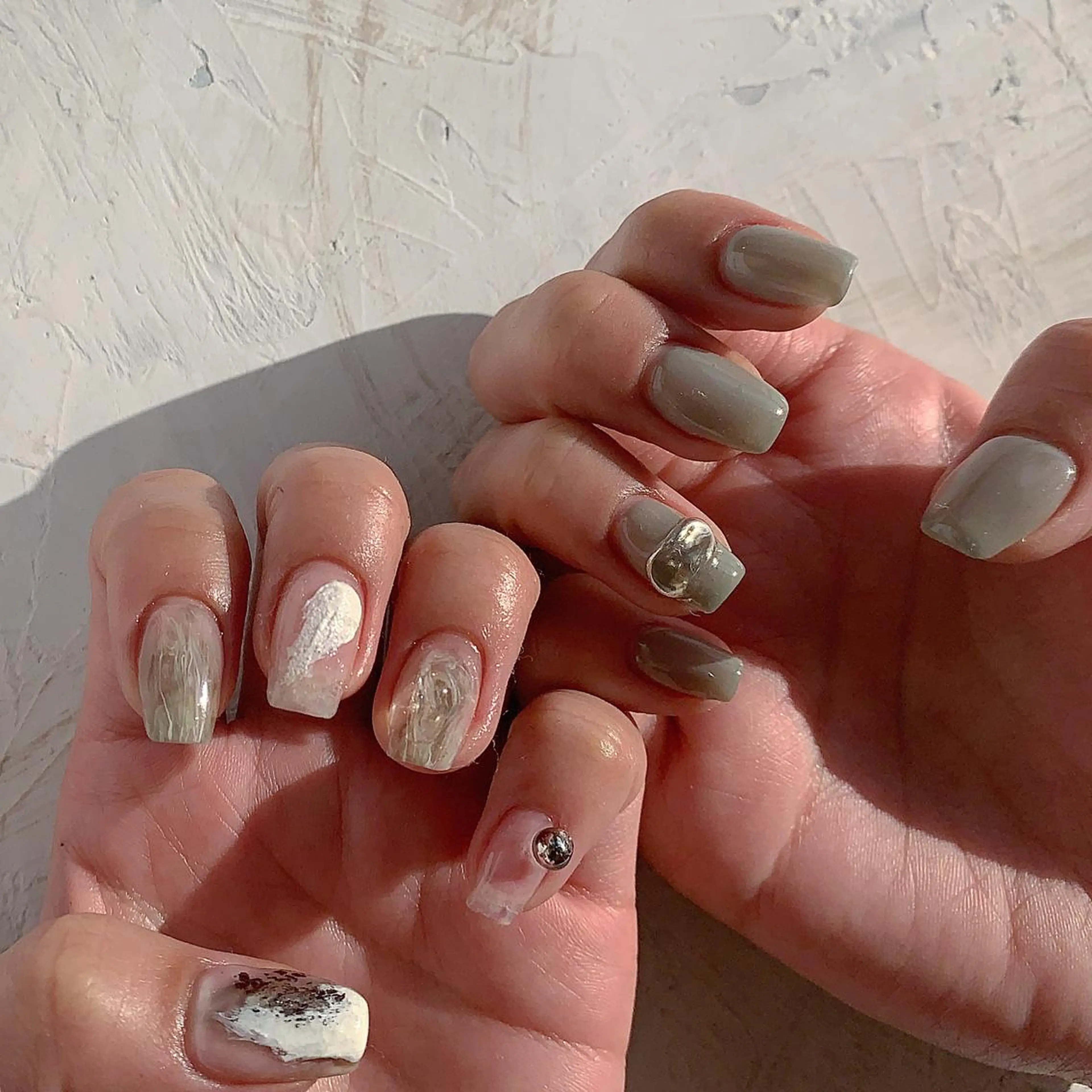 ネイル ハンドネイル ハンドケア lylynail YUUKAのネイルデザイン