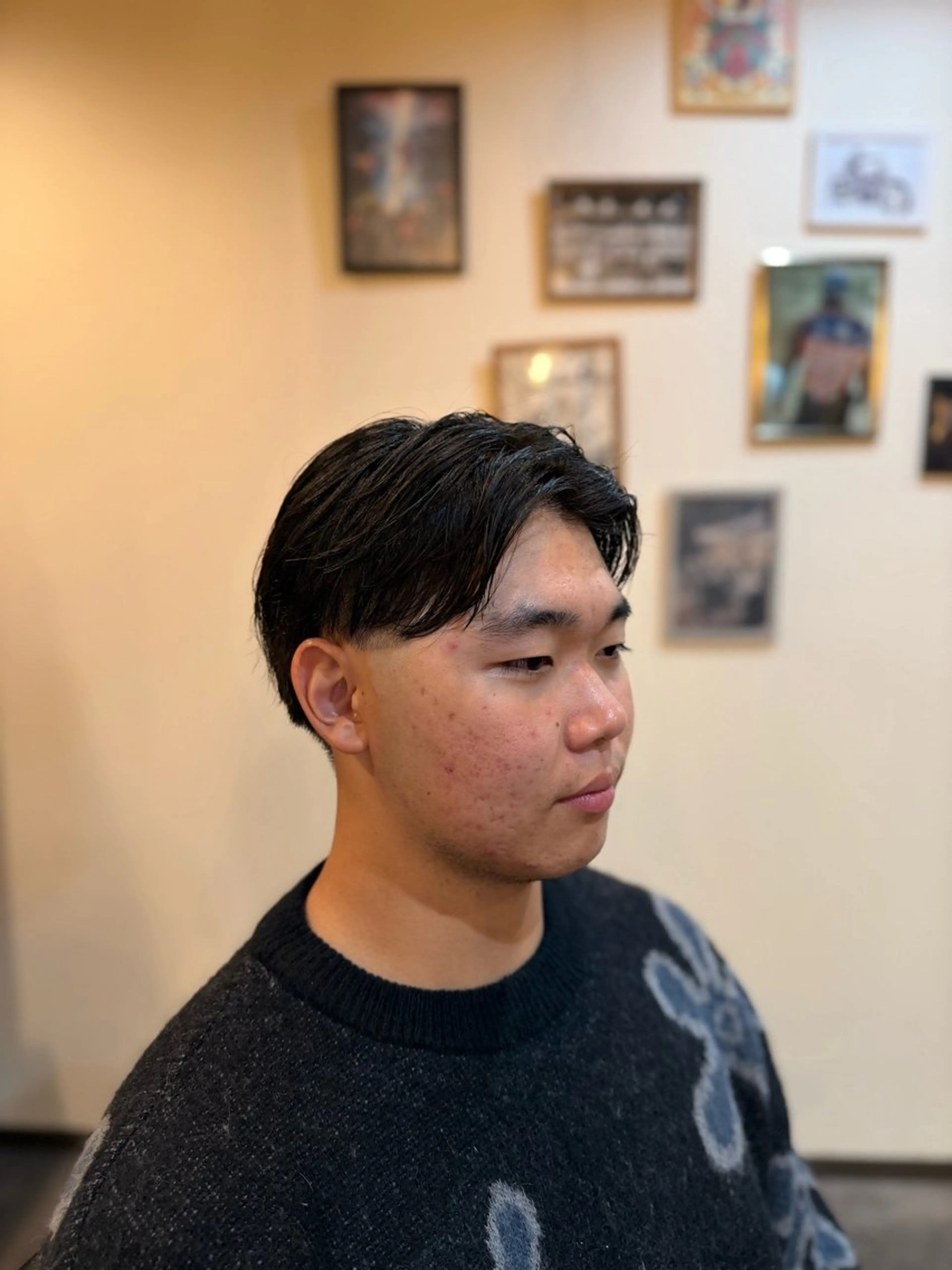 ショート メンズ カット 菅谷 成世のヘアスタイル