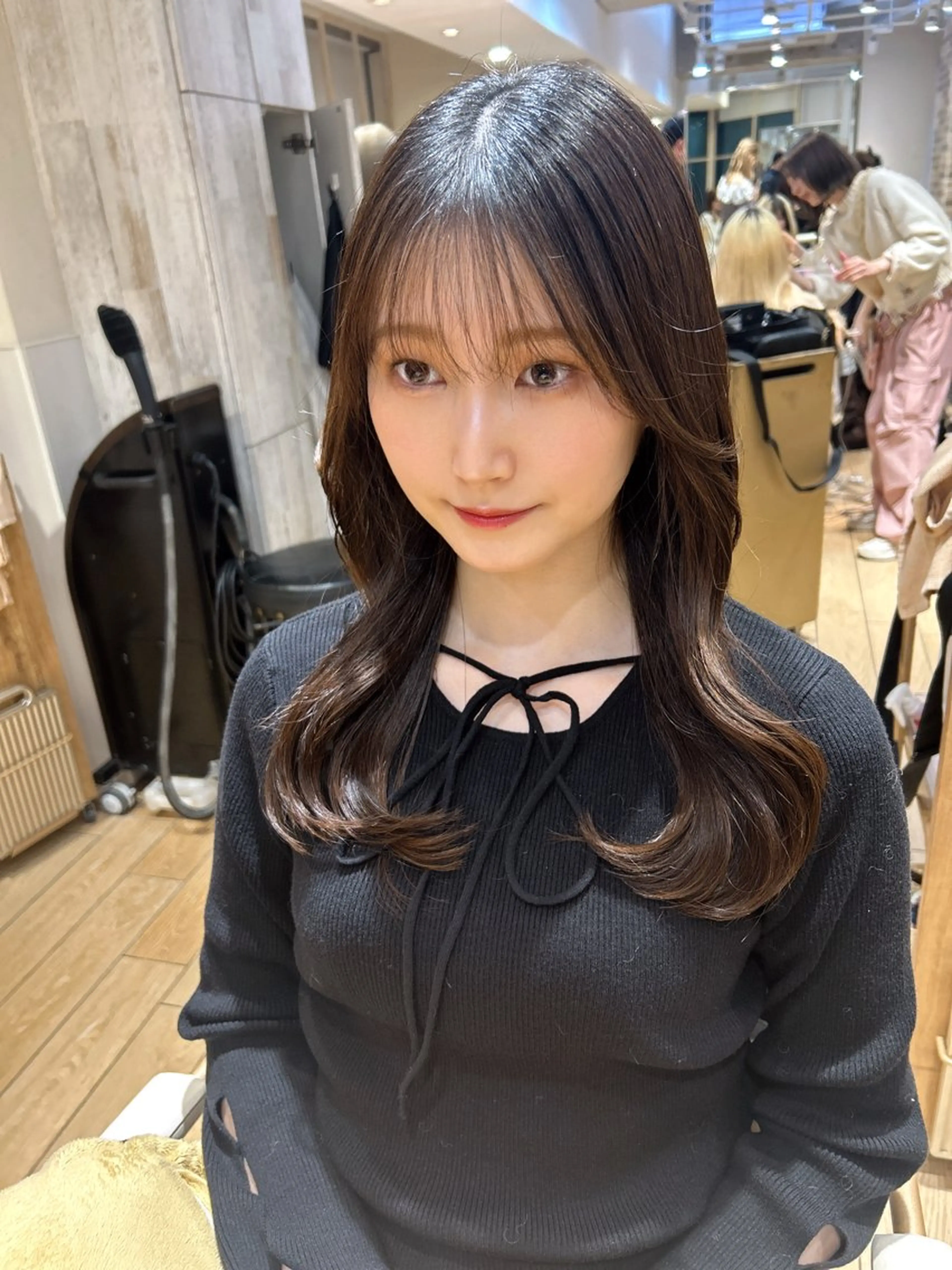 ロング ヘアアレンジ くびれヘア ヘアアレンジ /カラー和田茉日琉のヘアスタイル