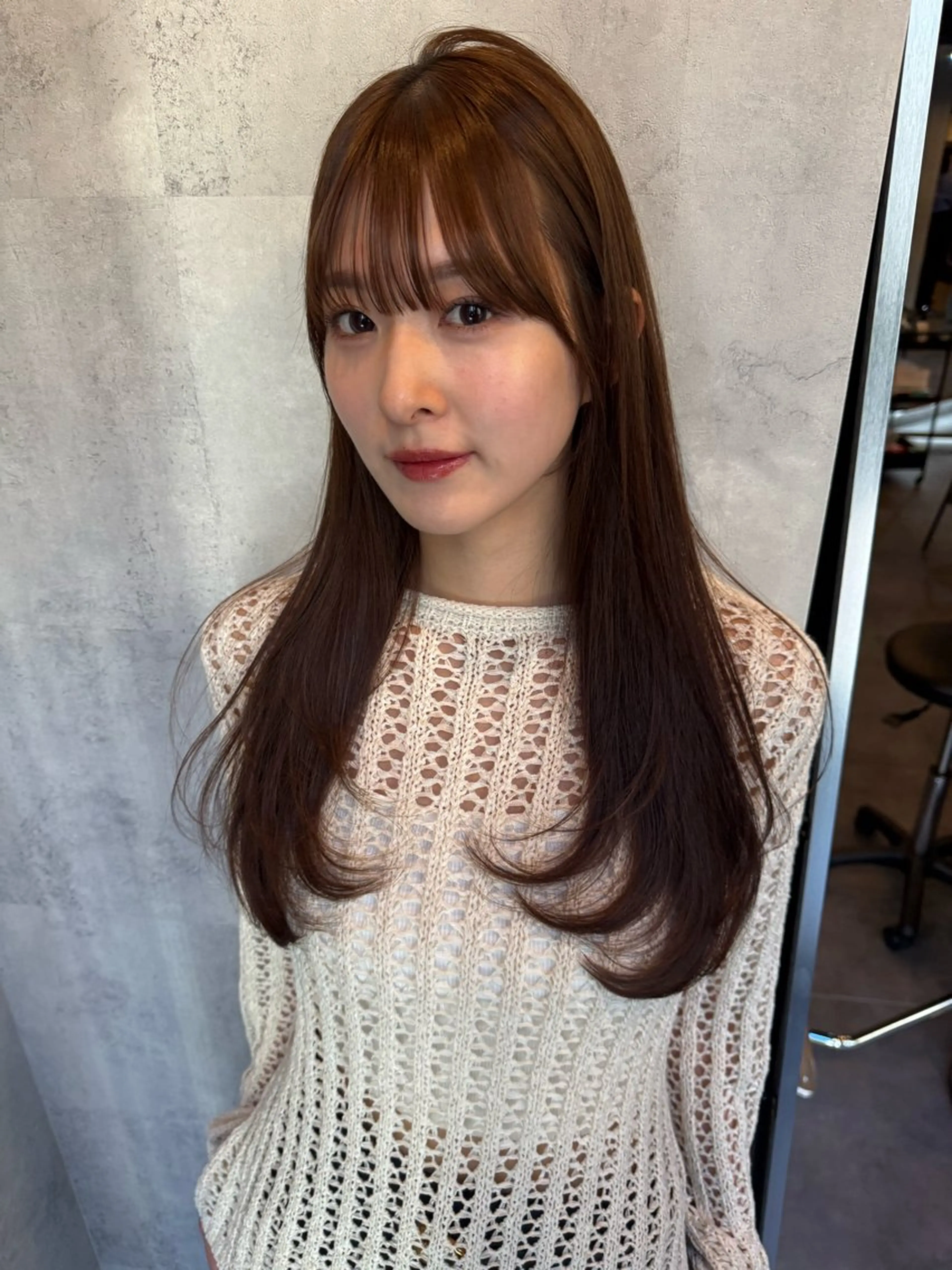 ロング 艶髪レイヤー AZUSAのヘアスタイル
